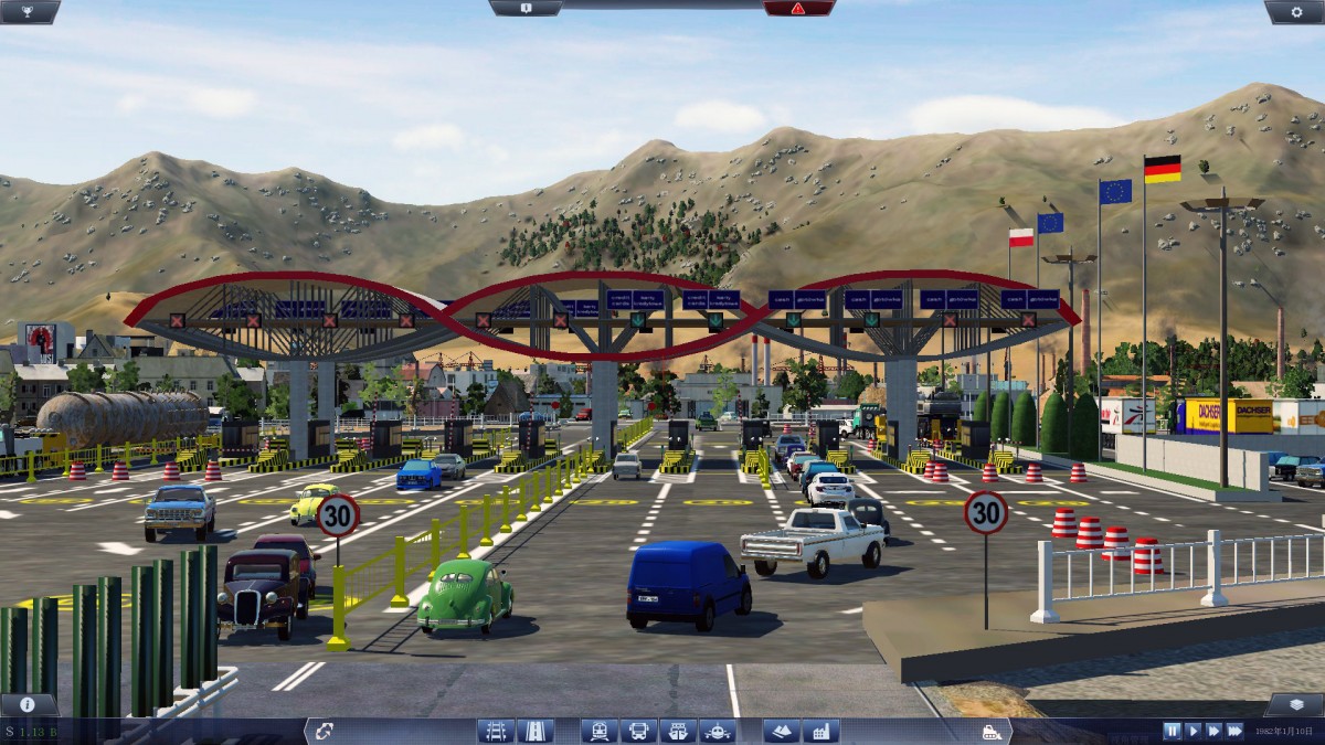 [MOD TEST] - Large toll station series -- Germany - Poland