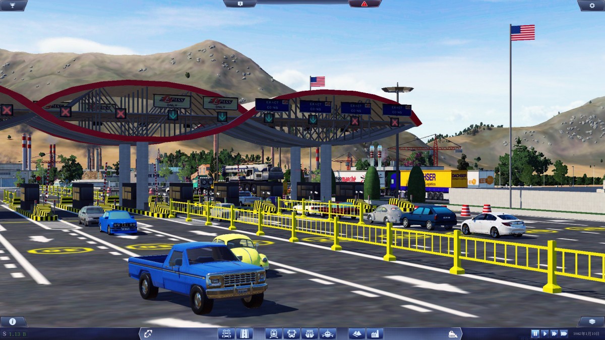 [MOD TEST] - Large toll station series -- U.S.A