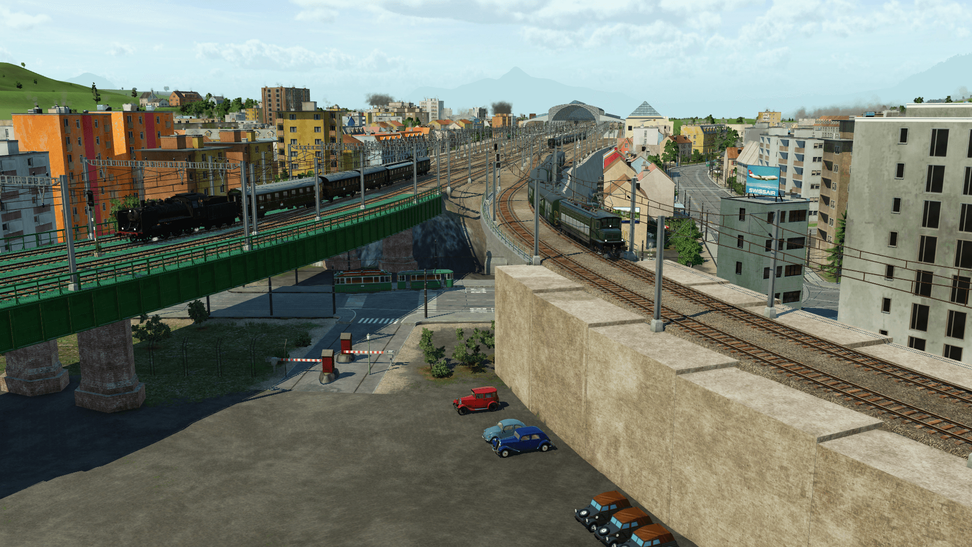 Ausfahrt Basel SBB