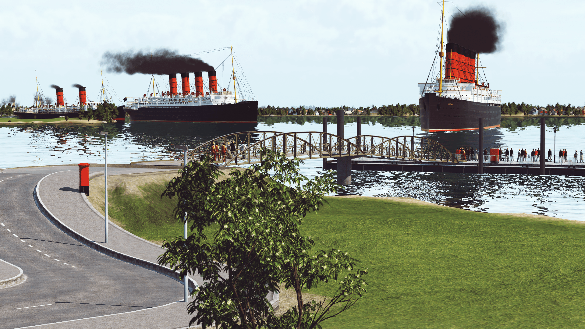 Cunard Line line-up