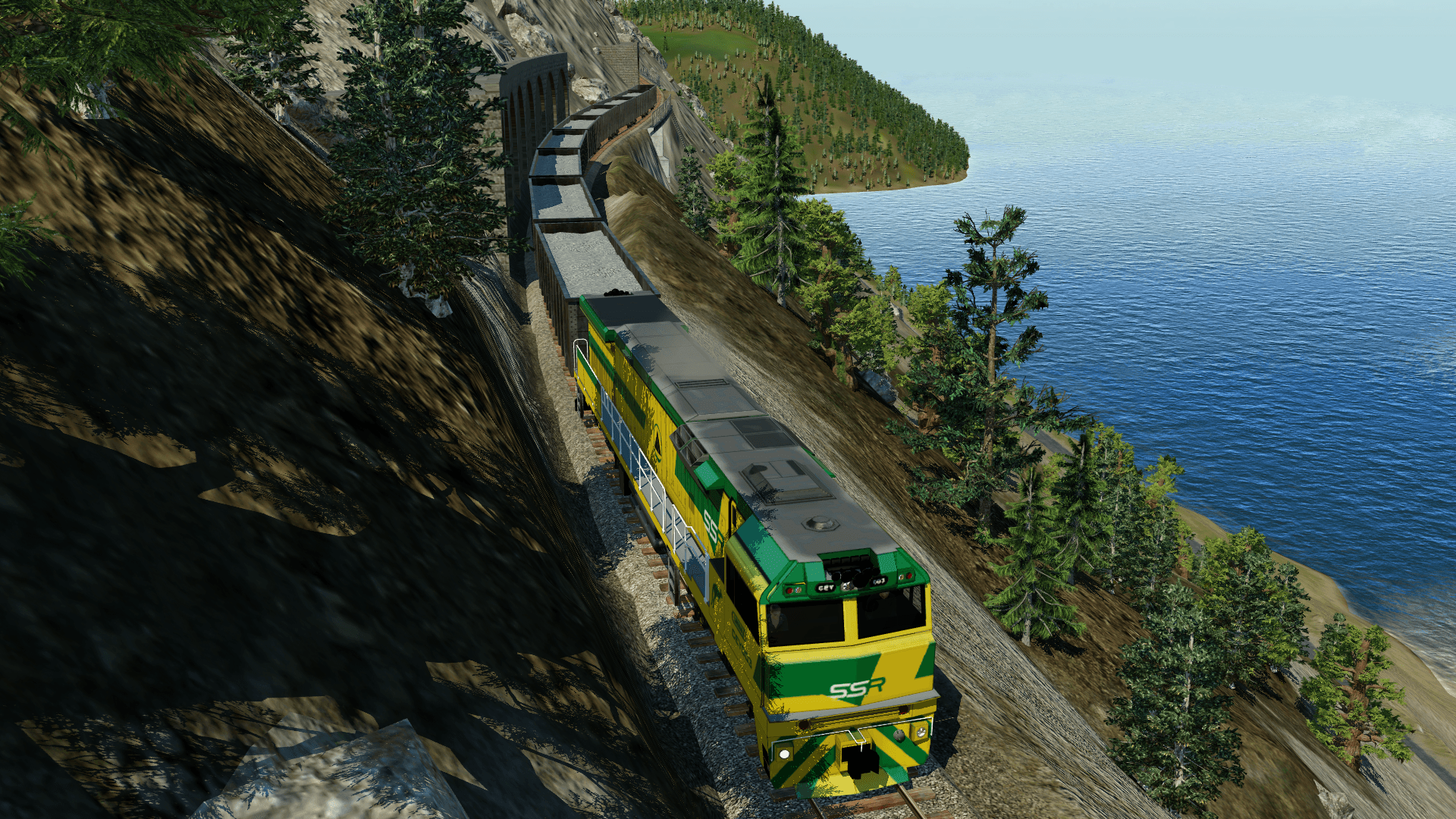 Güterverkehr auf der Southern Coast Line