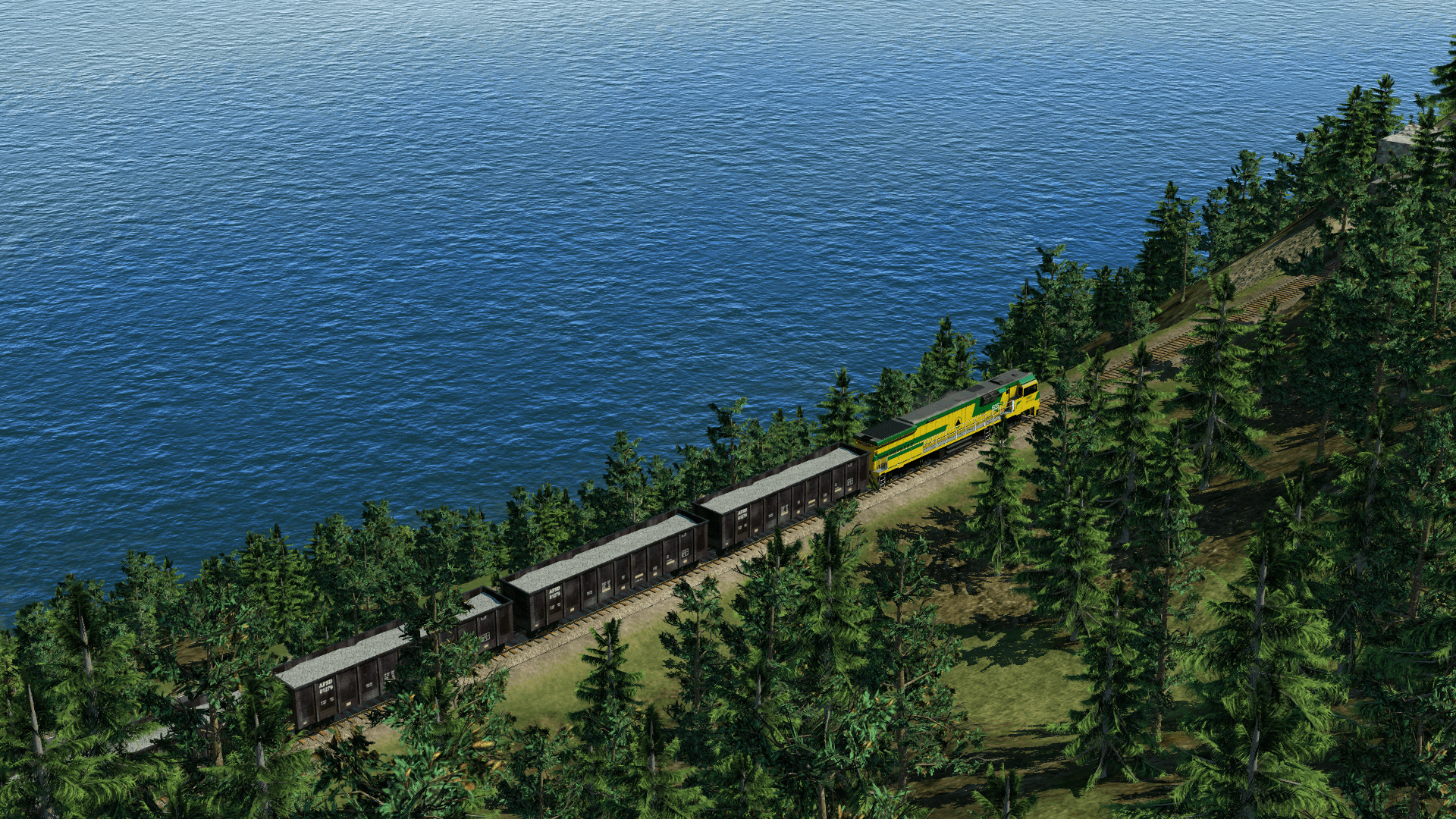 Steintransport nach Shebas' Landing