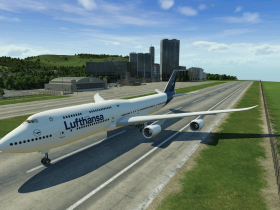 747-8 erfolgreich gelandet