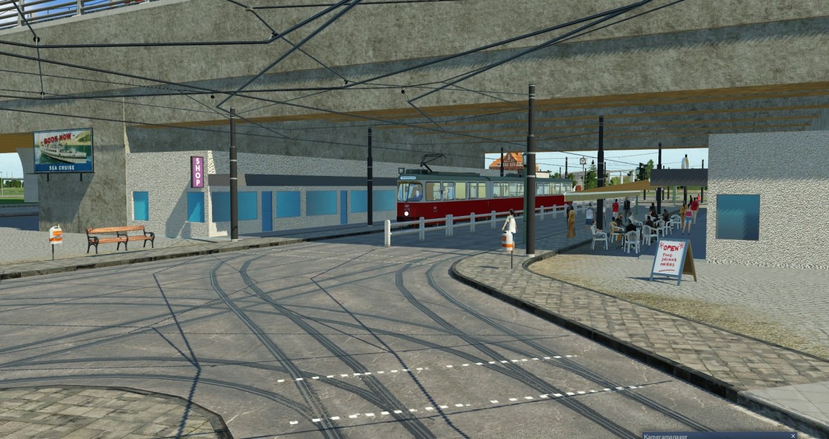 Straßenbahnhaltestelle