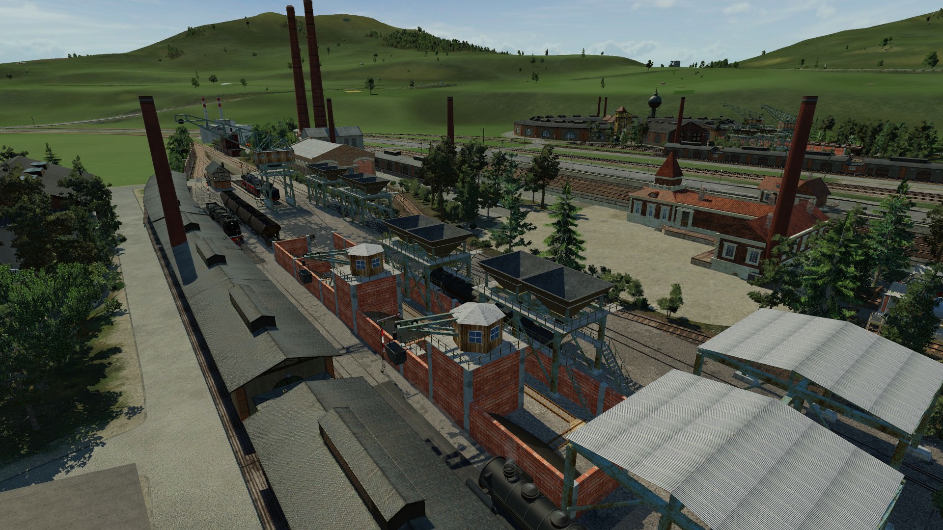 WIP : großes BW für Dampf- und Dieselbetrieb
