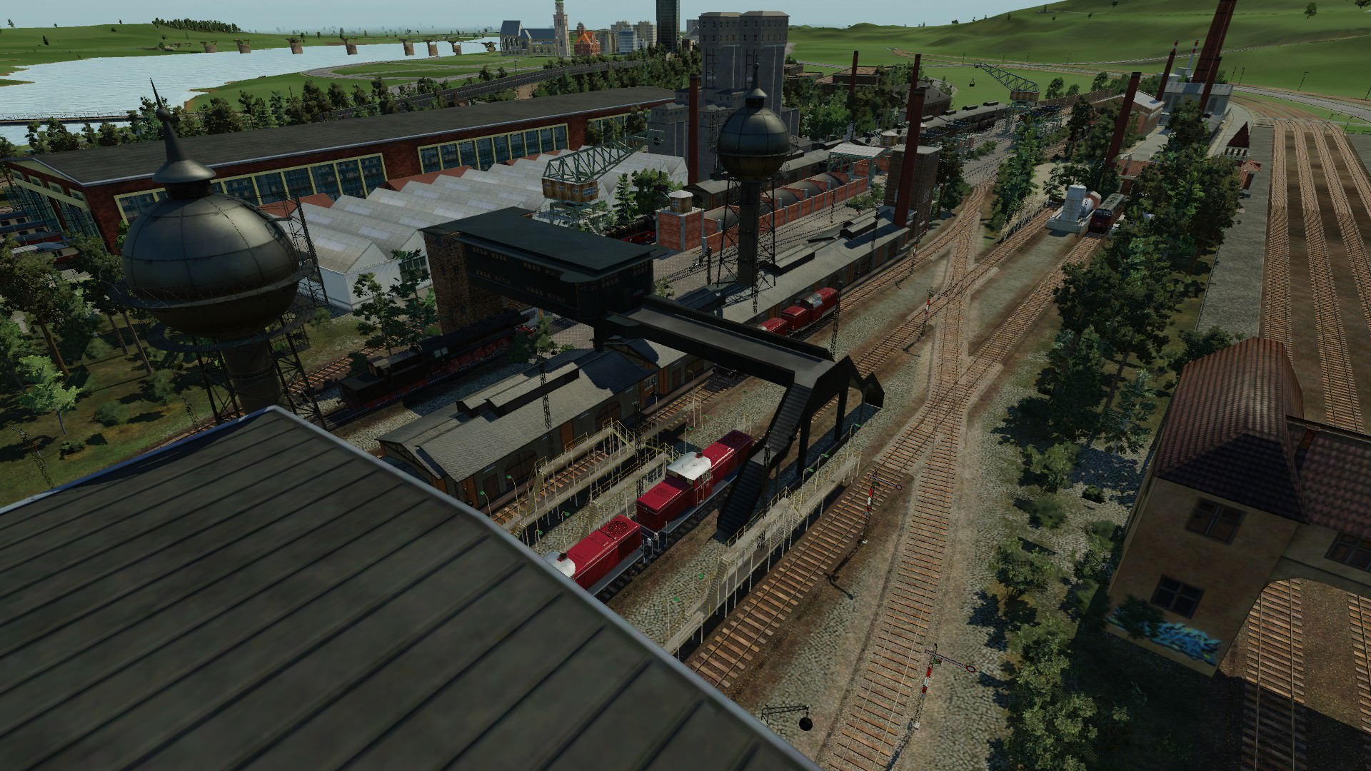 WIP : großes BW für Dampf- und Dieselbetrieb
