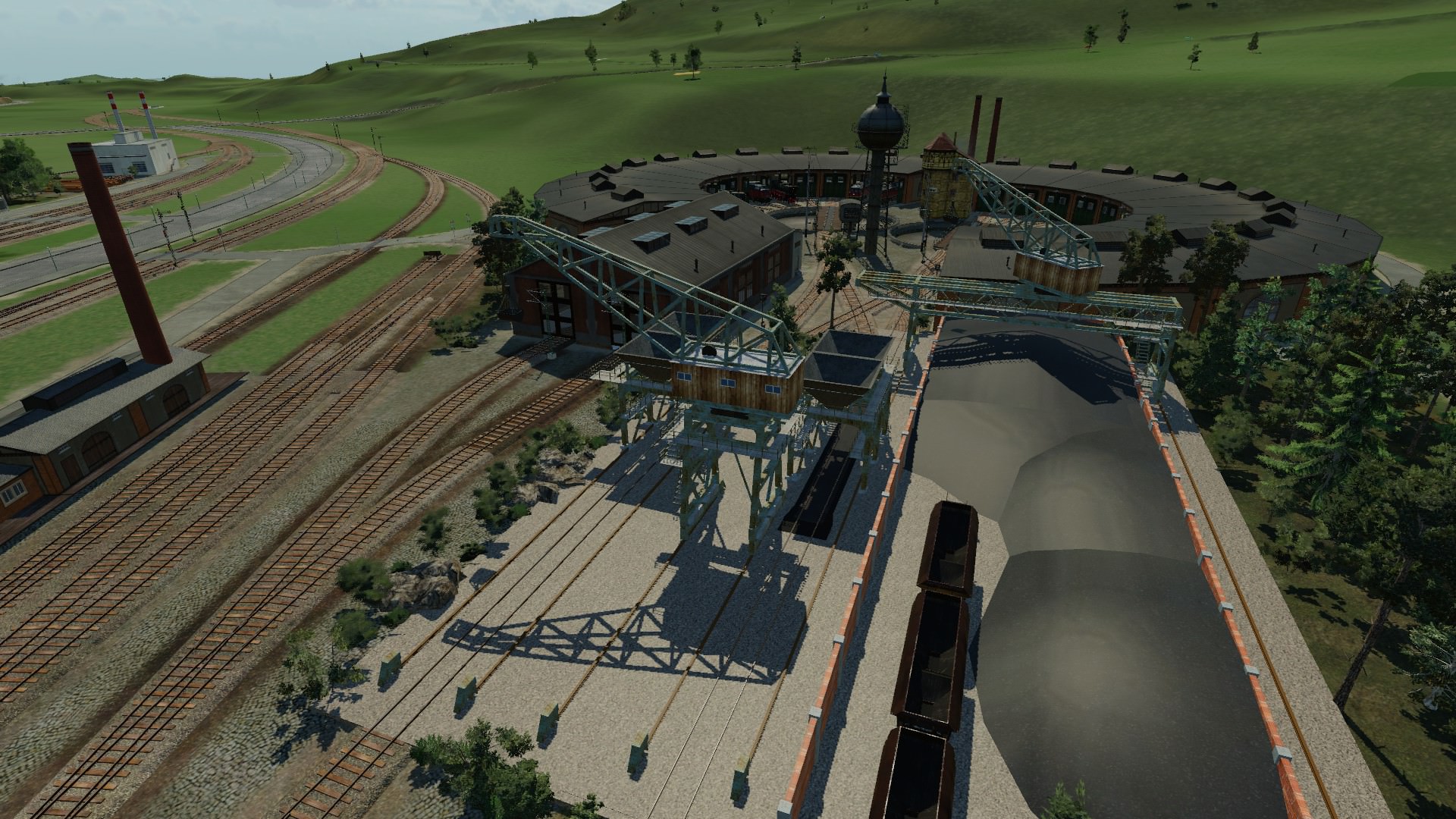 WIP : großes BW für Dampf- und Dieselbetrieb