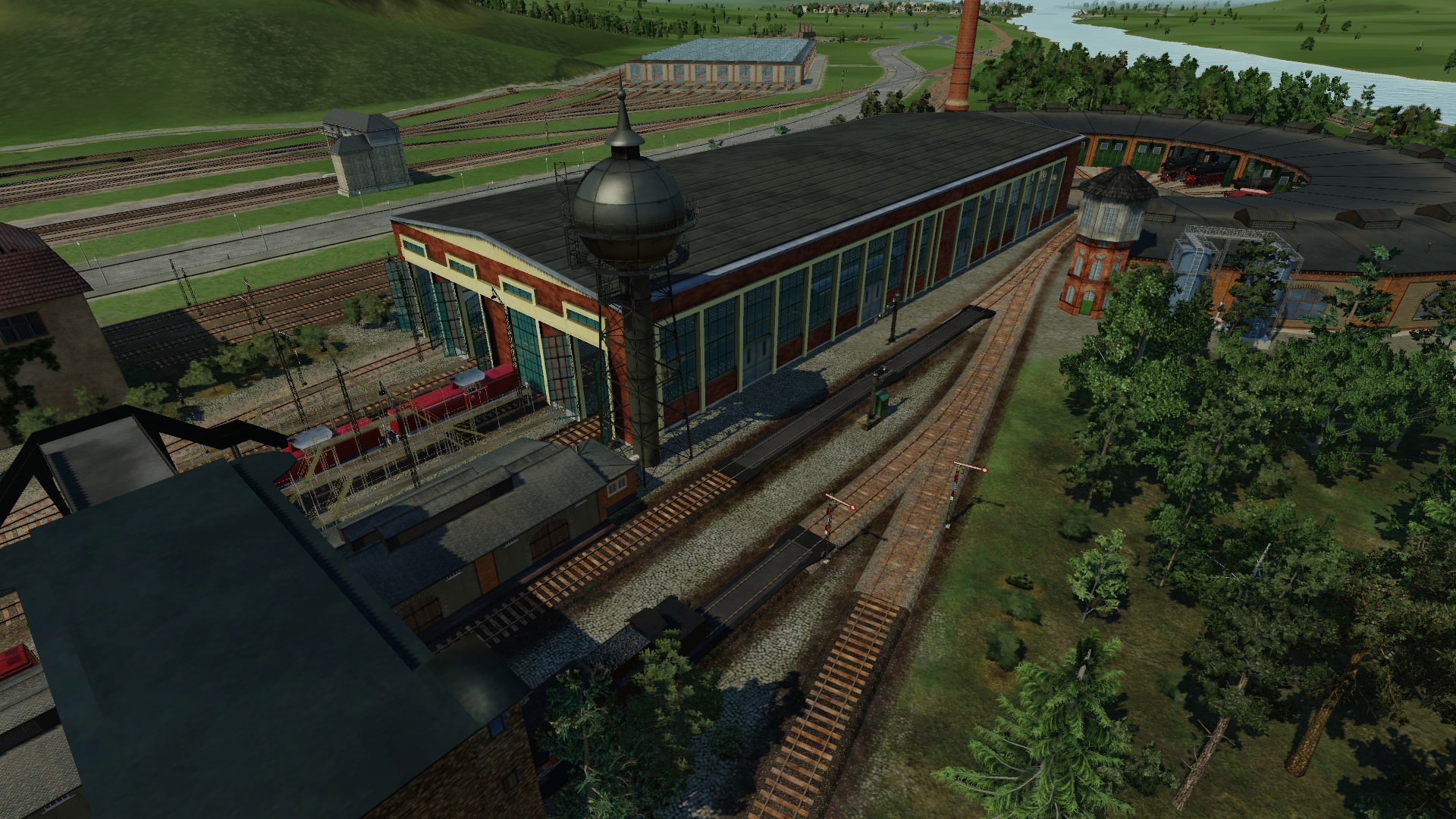 WIP : großes BW für Dampf- und Dieselbetrieb