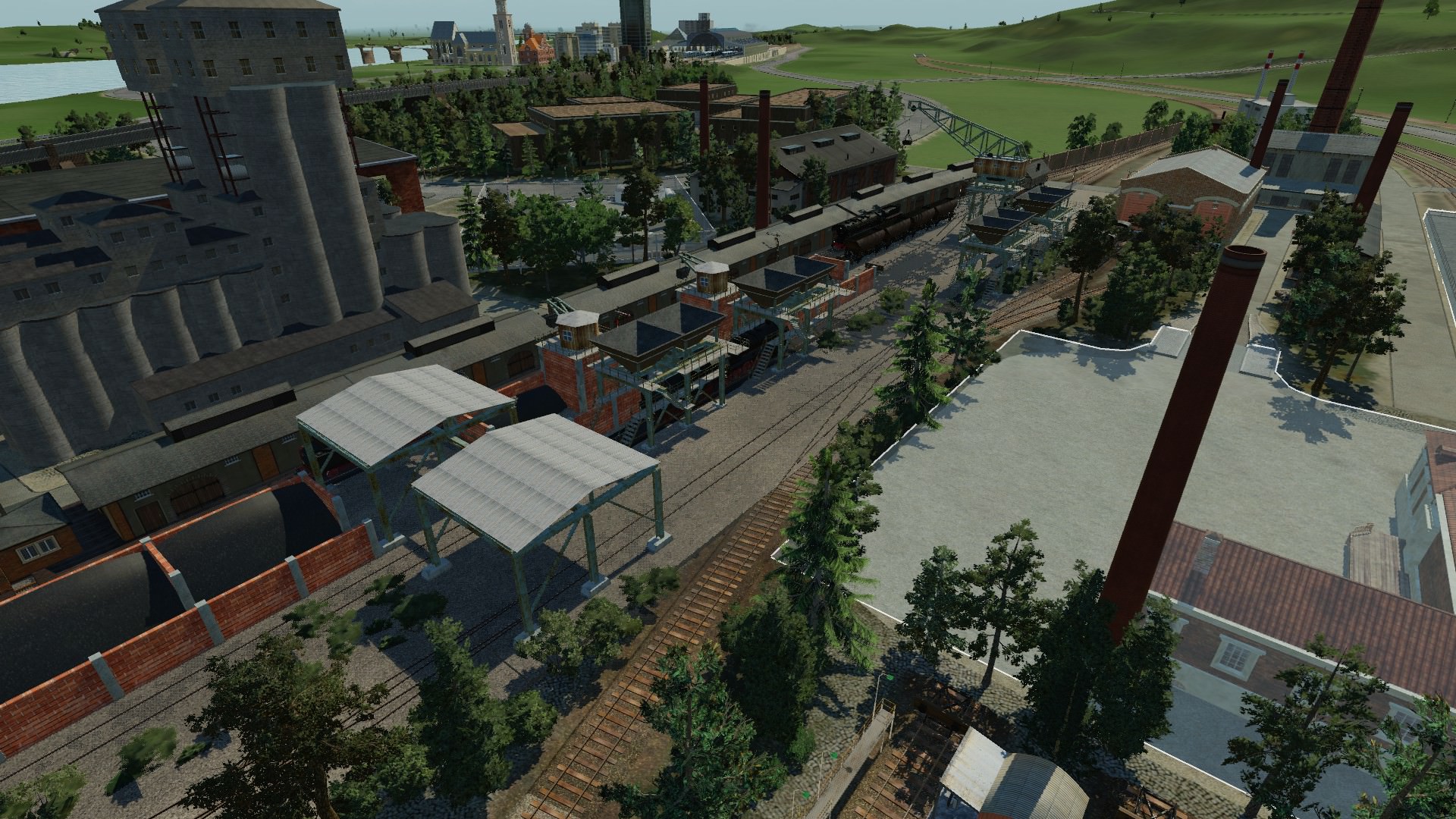 WIP : großes BW für Dampf- und Dieselbetrieb