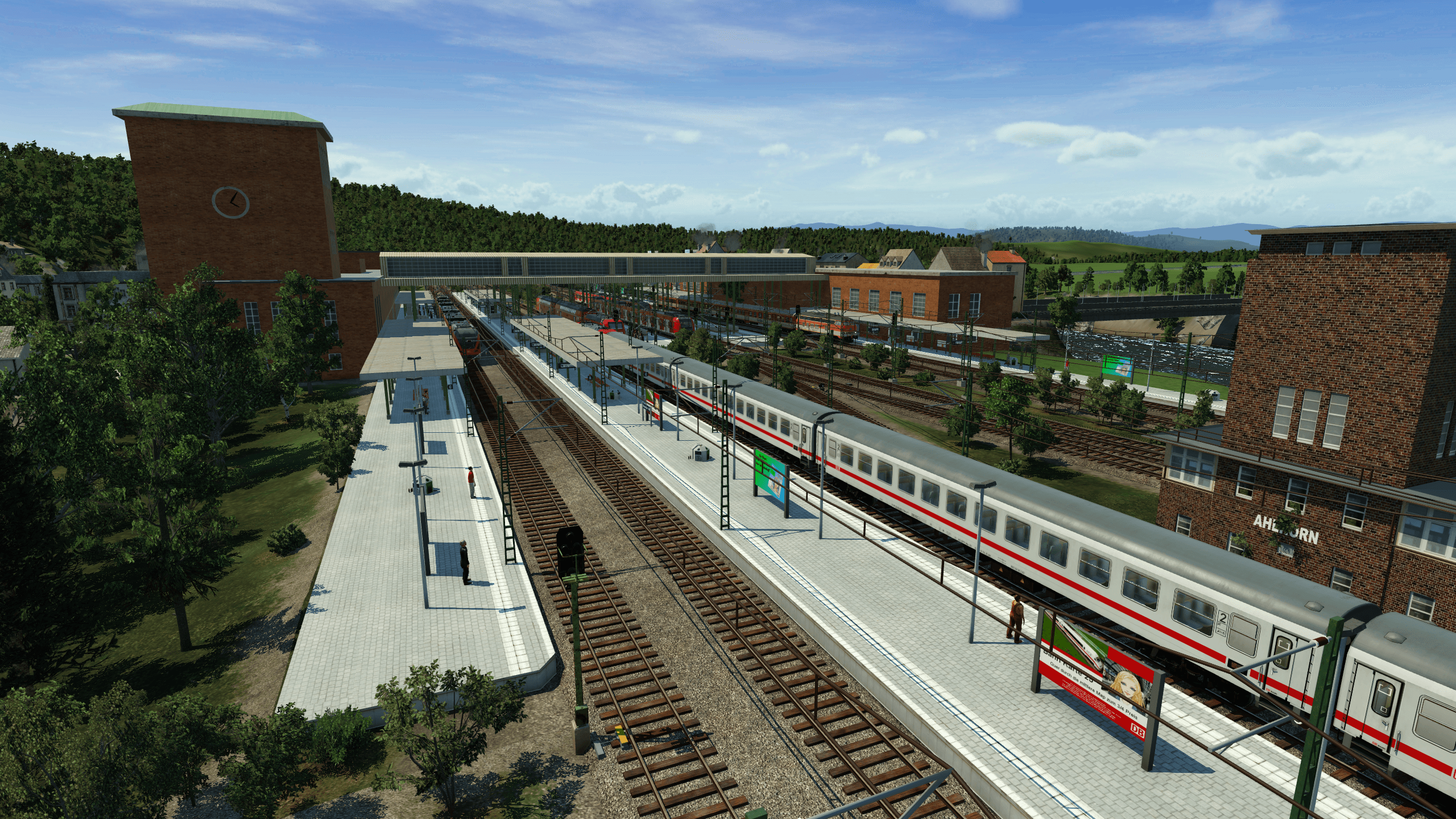 Viel Betrieb am Hauptbahnhof 1