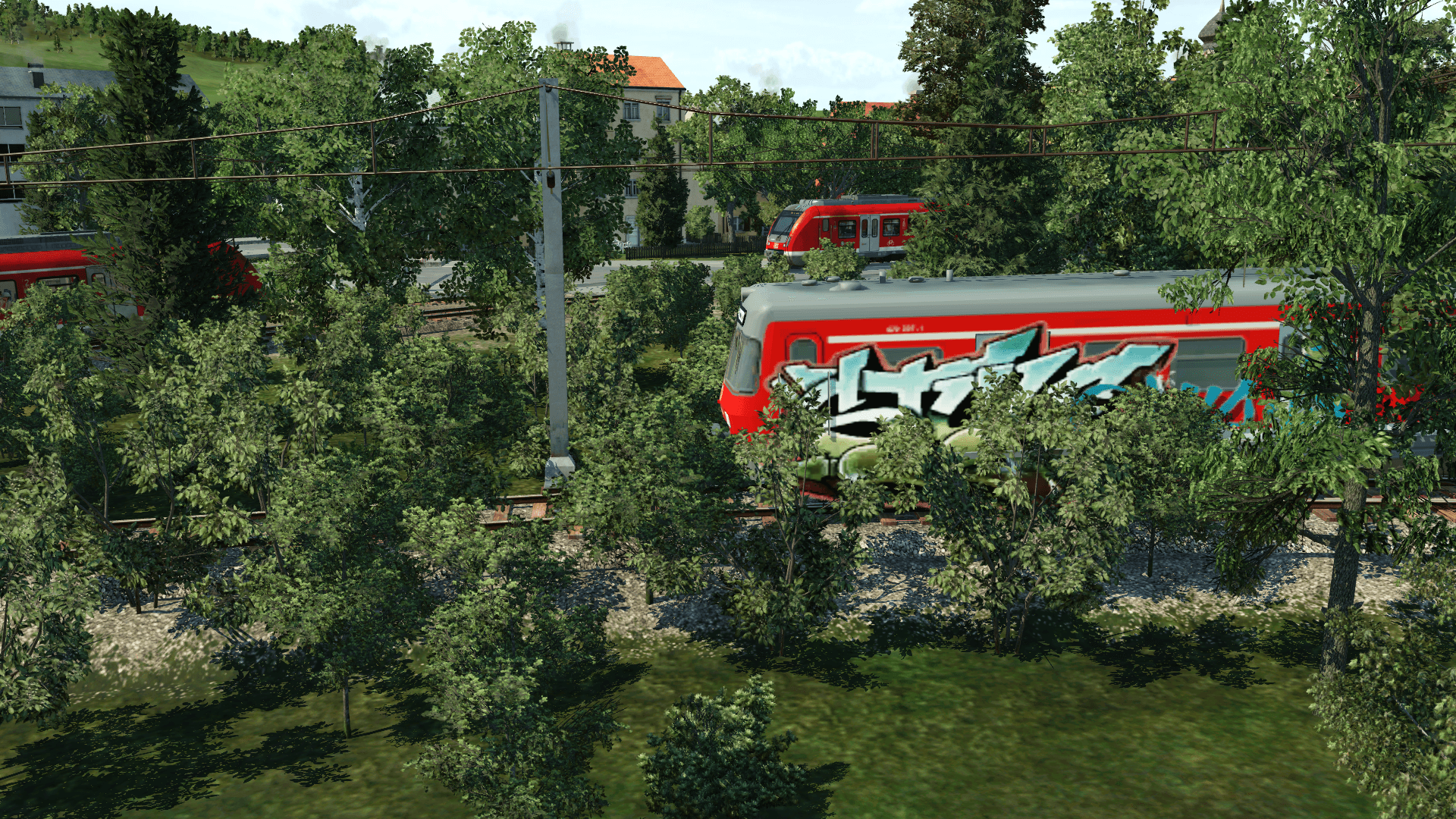 BR420 auf dem Abstellgleis