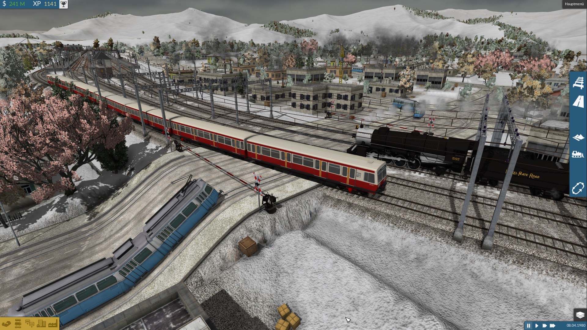 Da brauch die Tram ordentlich Zugkraft