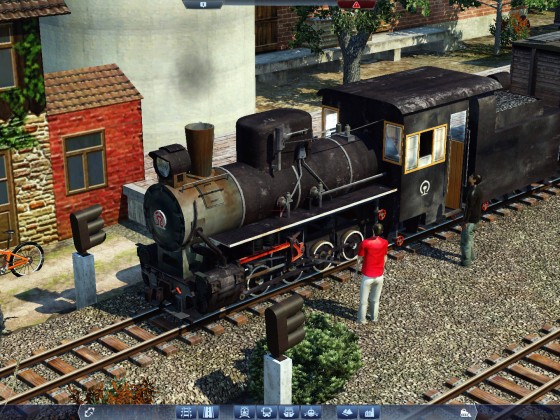 [760 mm] - C2-Type narrow gauge steam locomotive. [TEST]