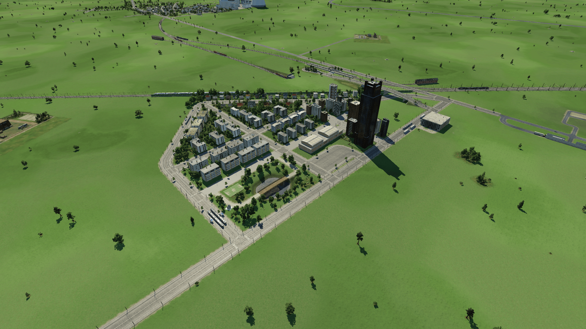 Eine Stadt entsteht