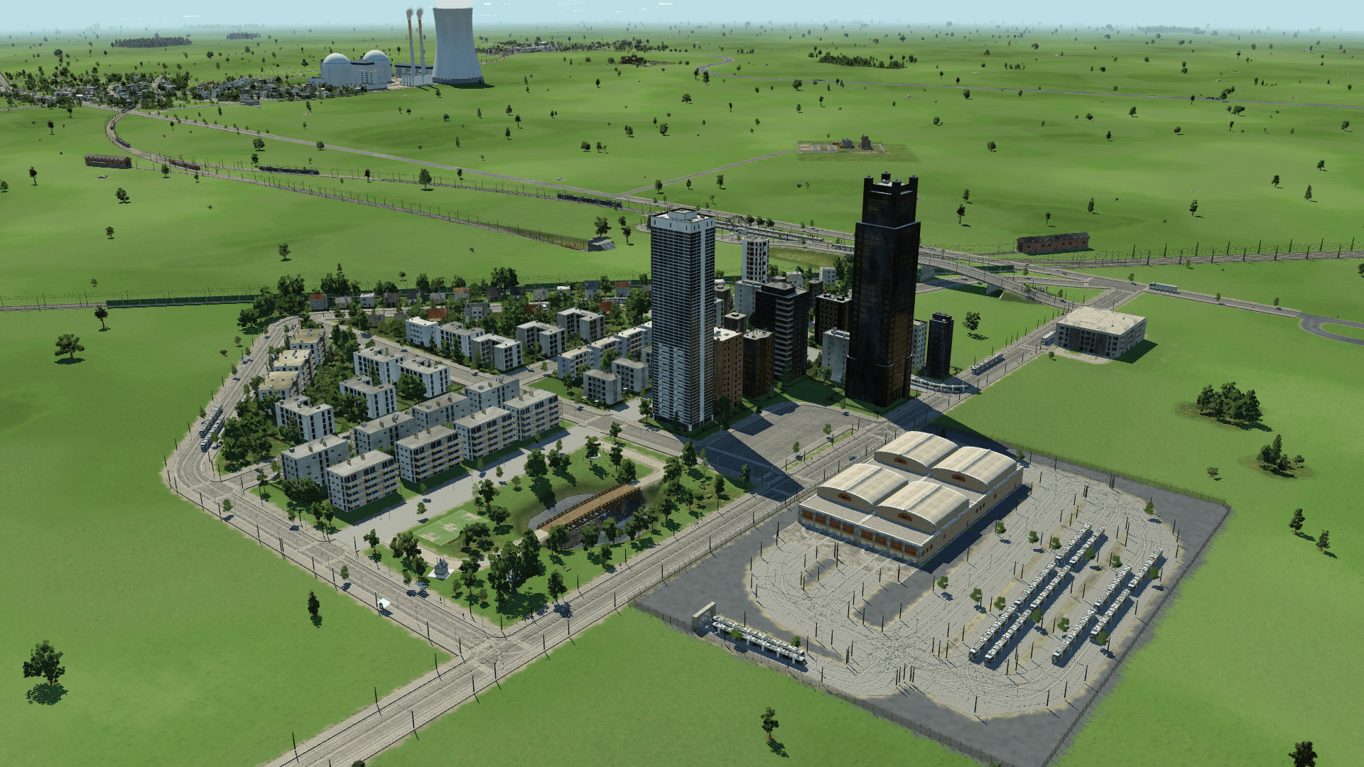 Eine Stadt entsteht