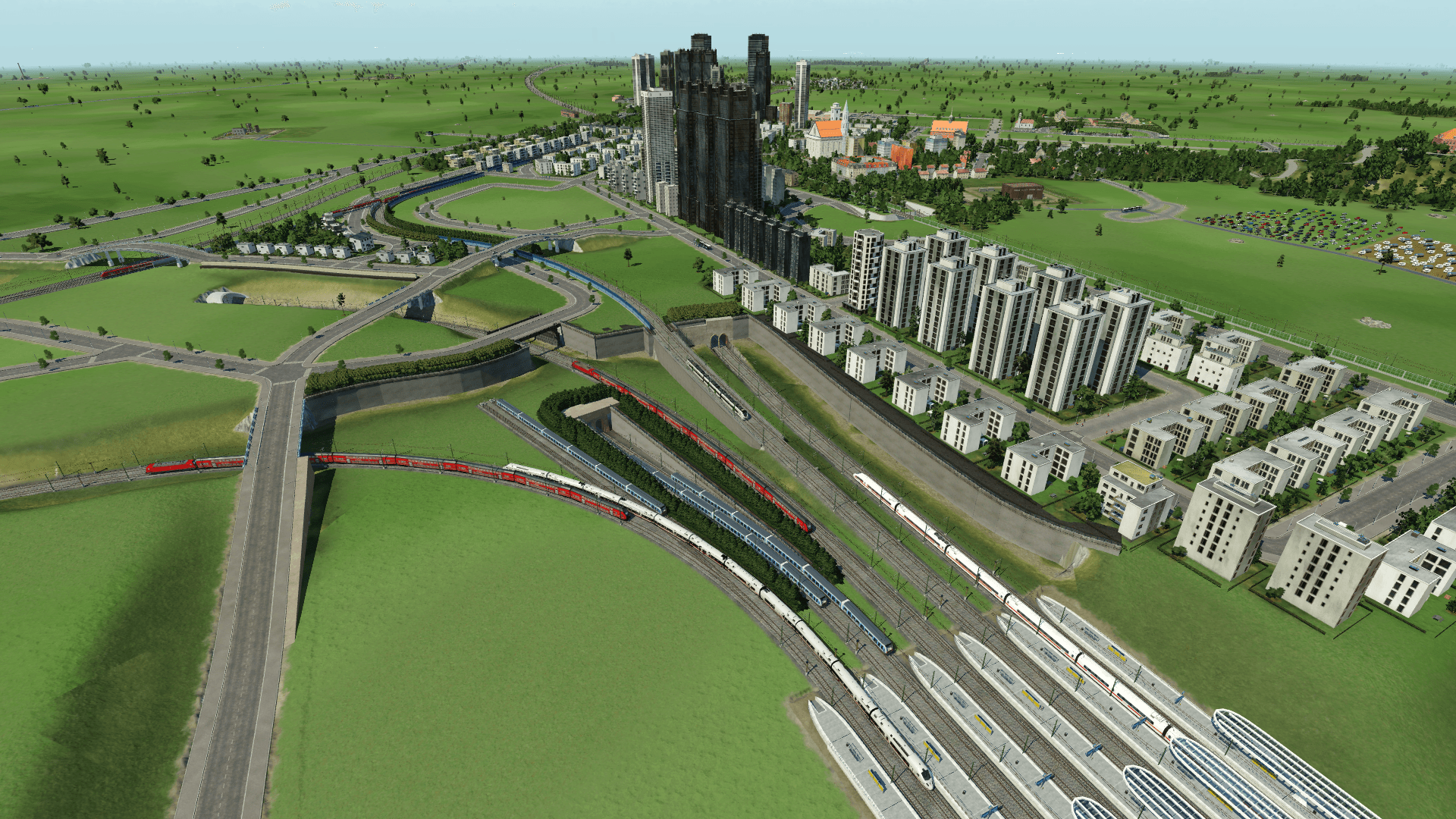 Bahnhofsausfahrt