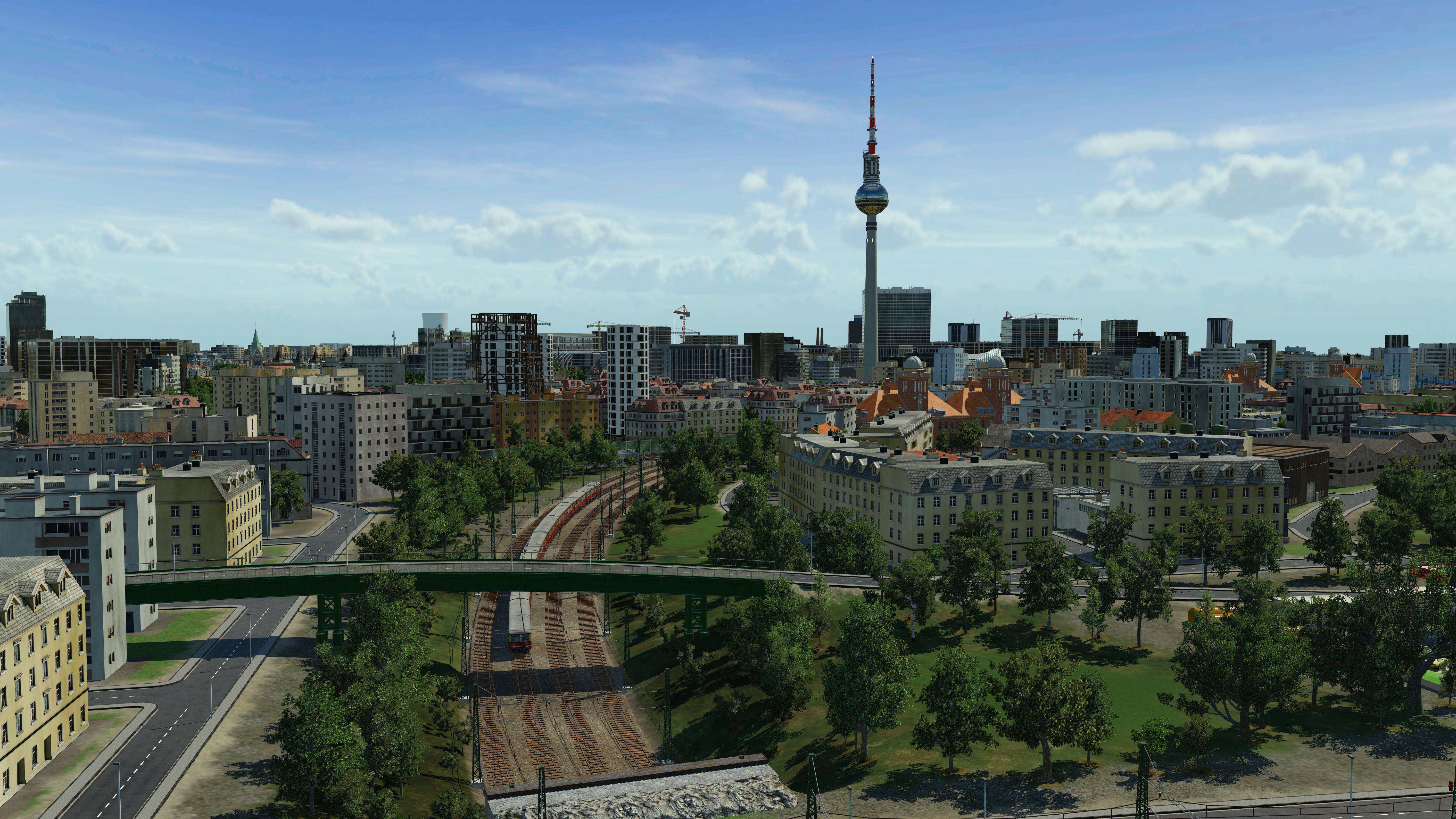 Mit der S-Bahn durch die Stadt