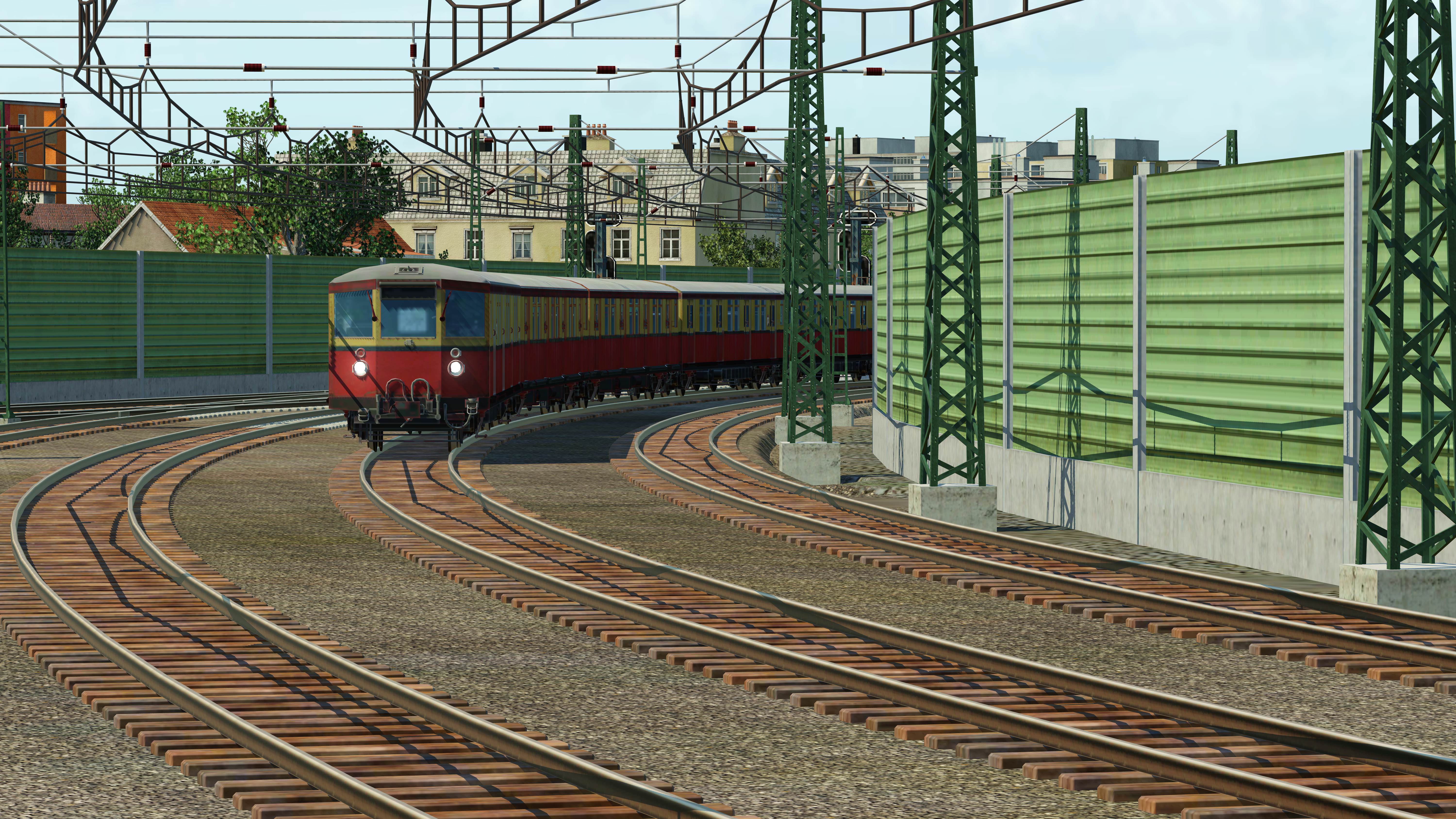 Mit der S-Bahn durch die Stadt