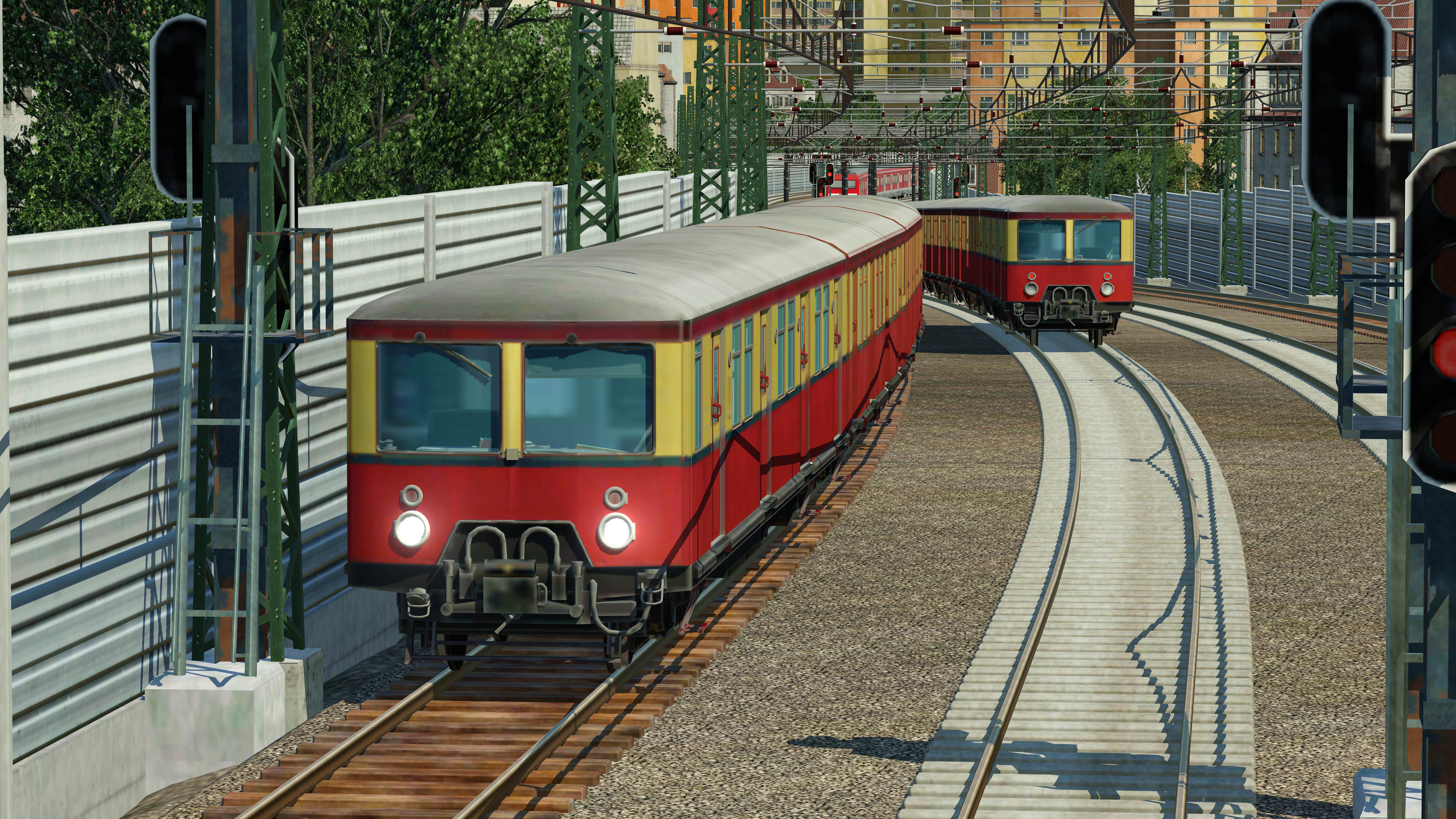 Mit der S-Bahn durch die Stadt