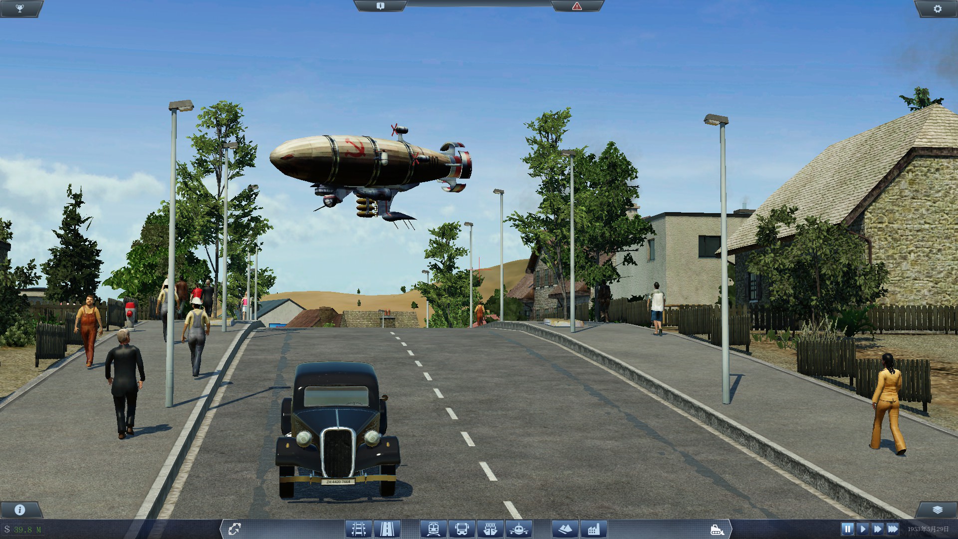 YES ! That's TransportFever !  lol....