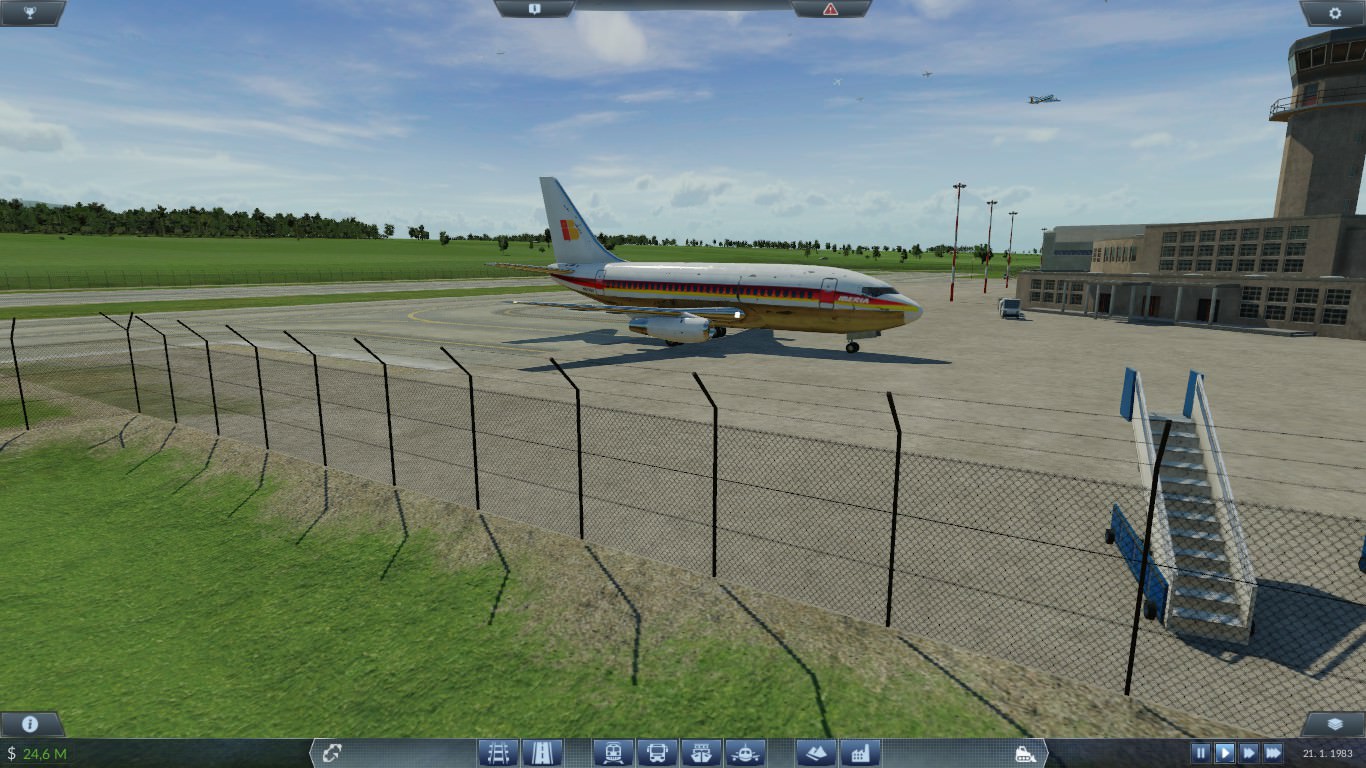 Iberia Boeing 737 am Flughafen Inmendorf