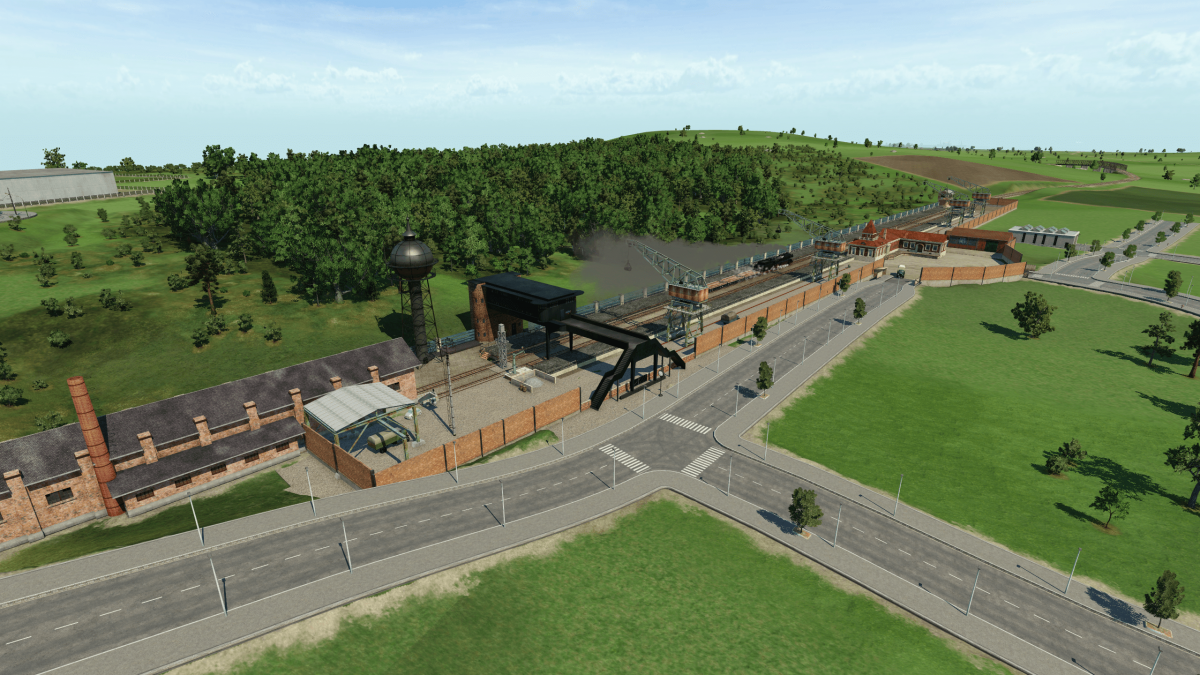 kleiner Güterbahnhof aufm Lande