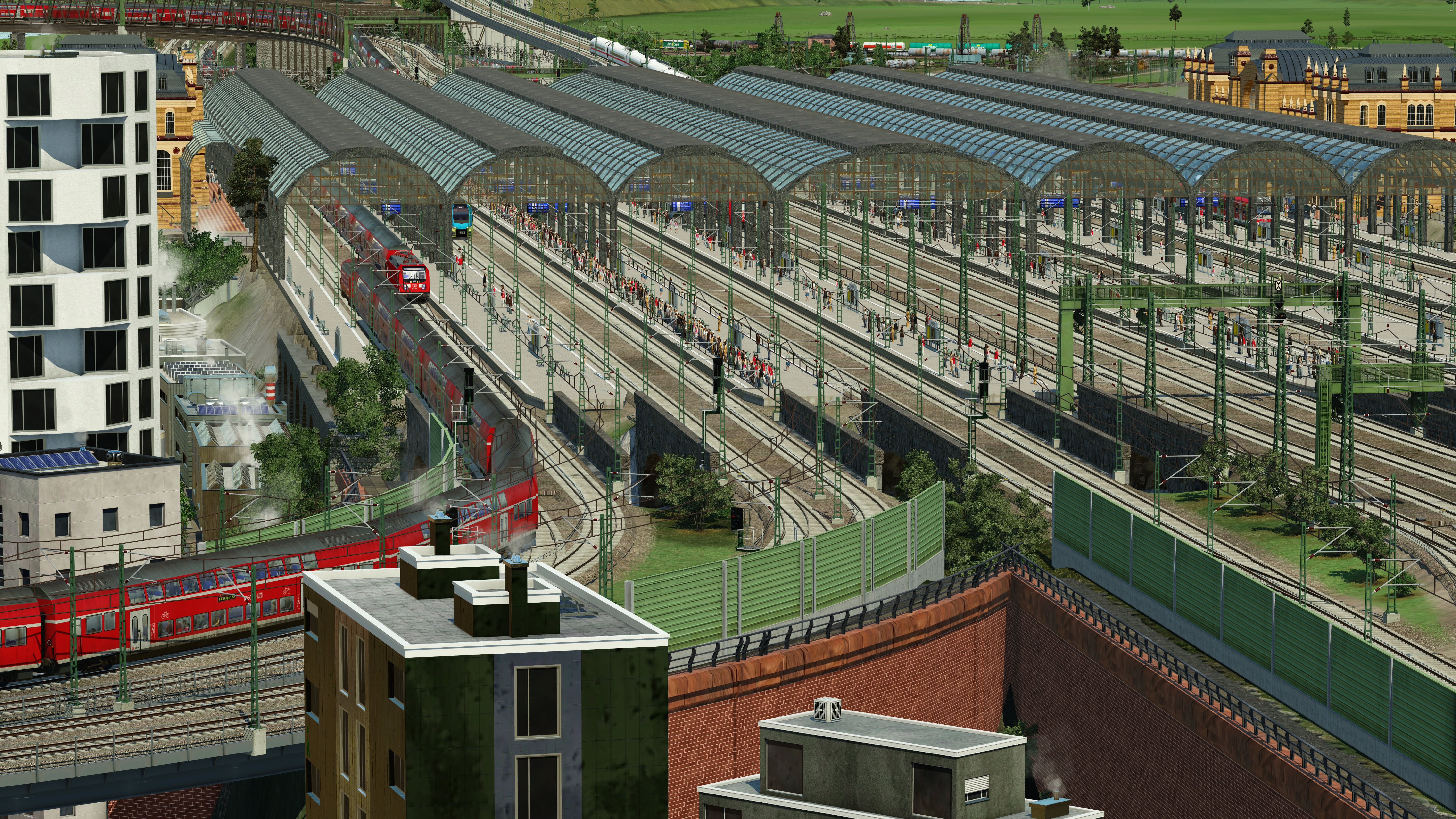 Hauptbahnhof Westansicht