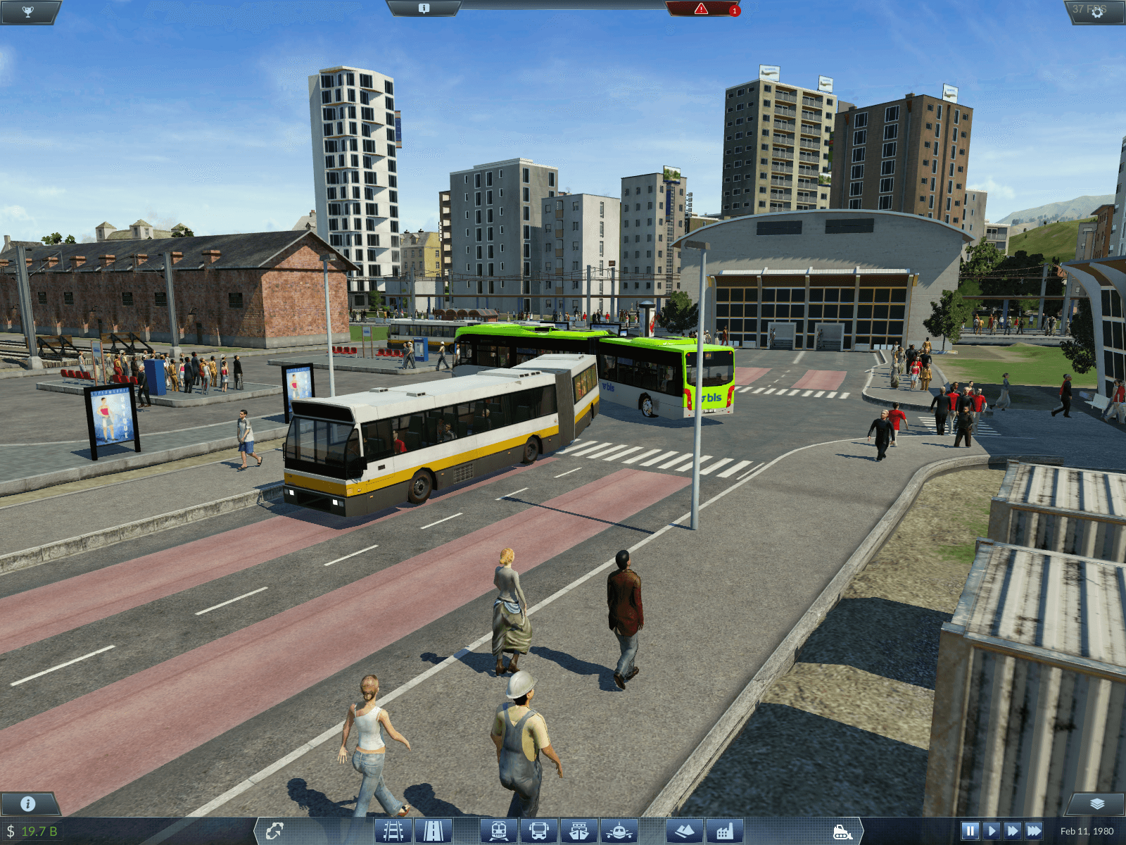 Bus Entanglement