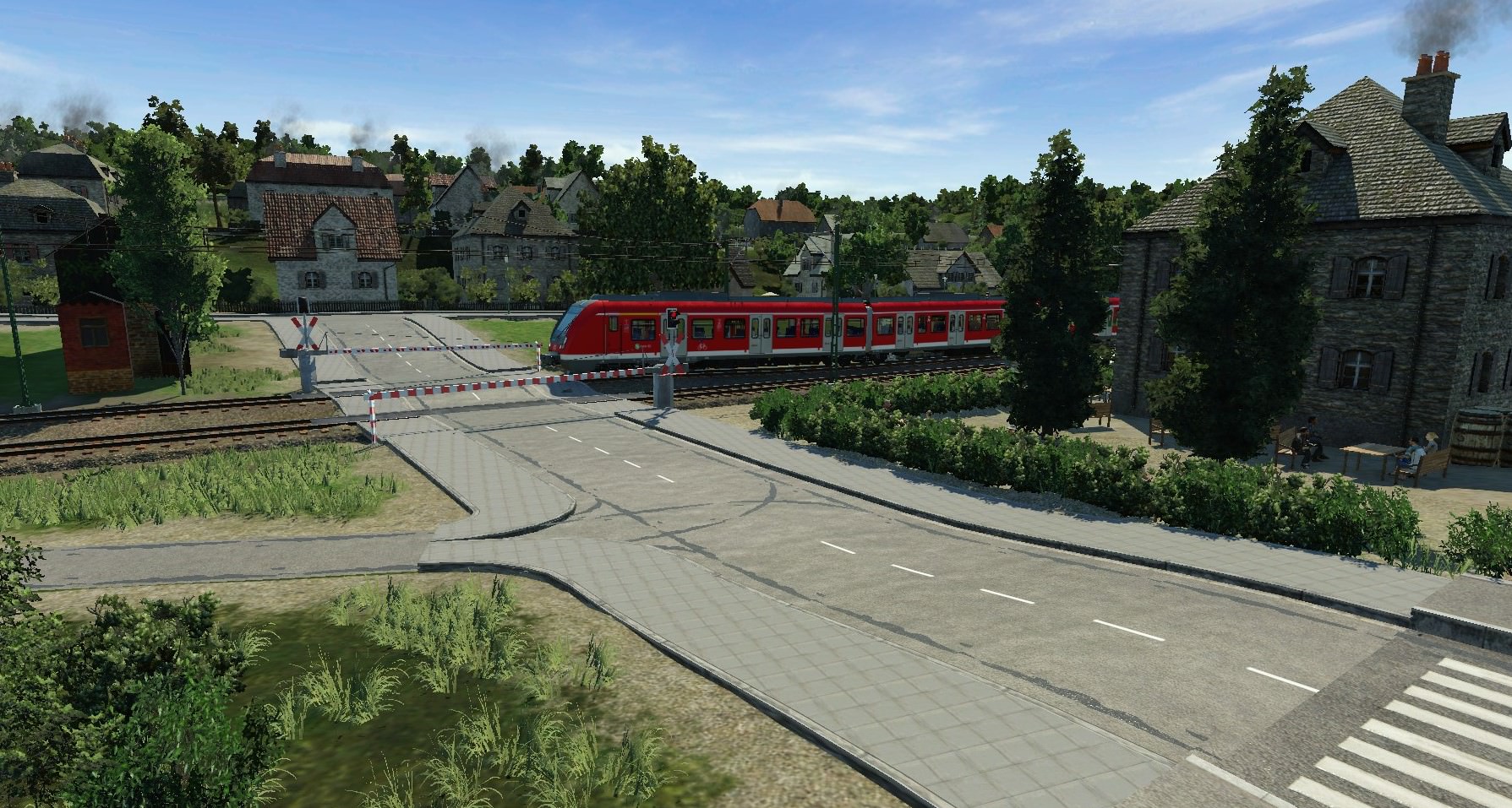 Am Bahnhof von Schlossenstein