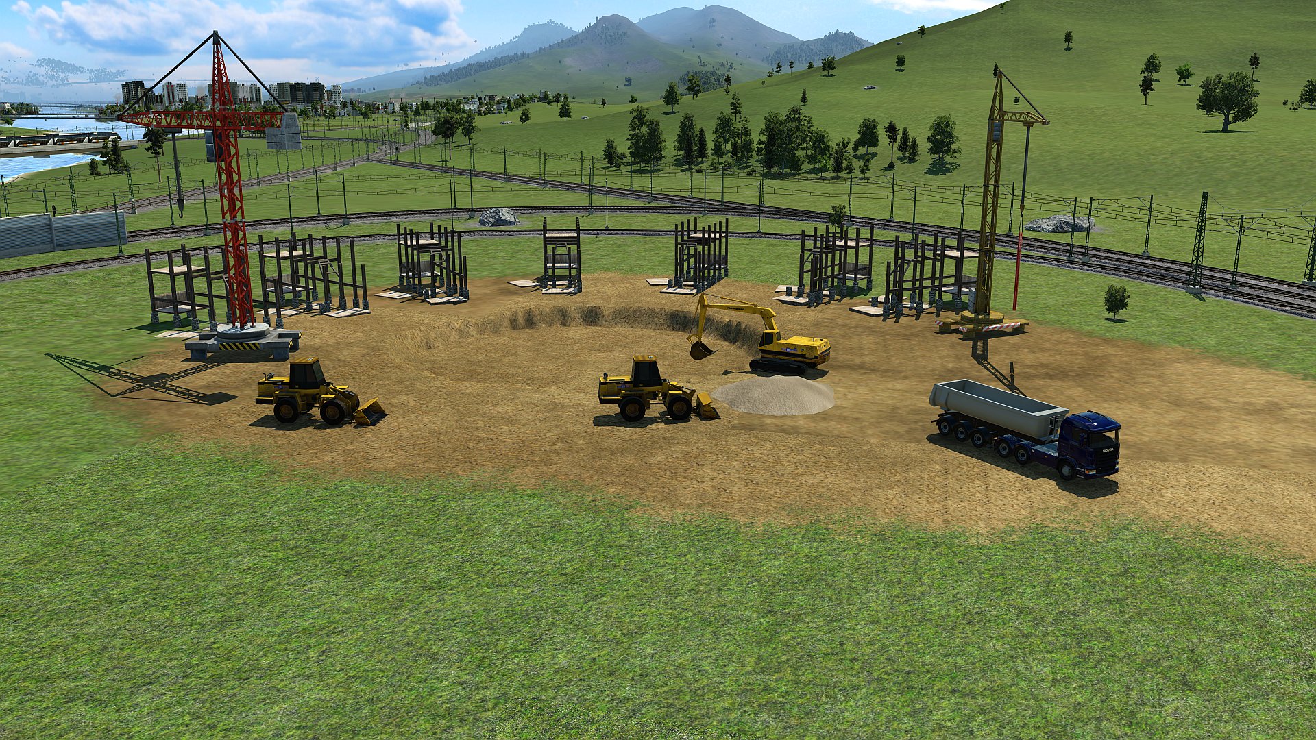 Bw Gilching, WiP Baustelle Ringlokschuppen