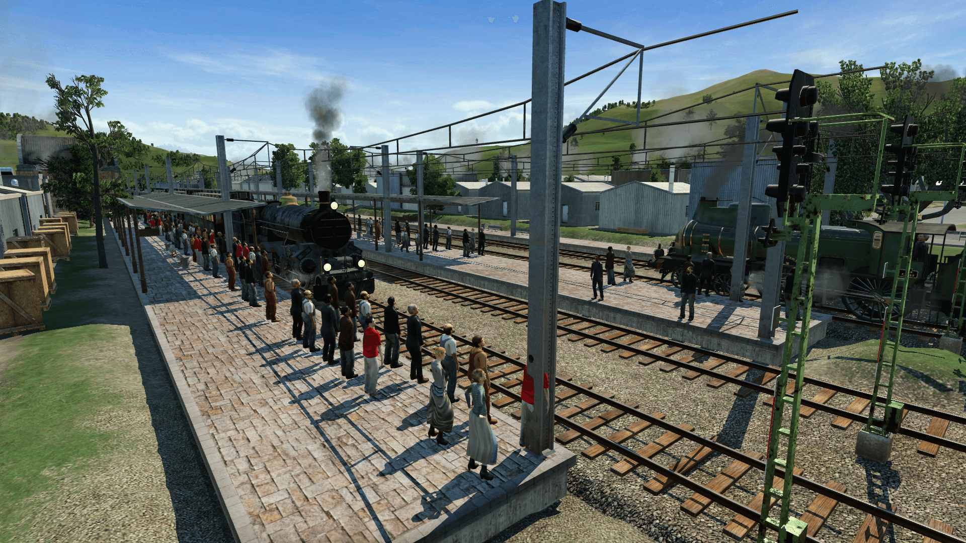 Abschiedsfahrt der Bissersheimer Bahn