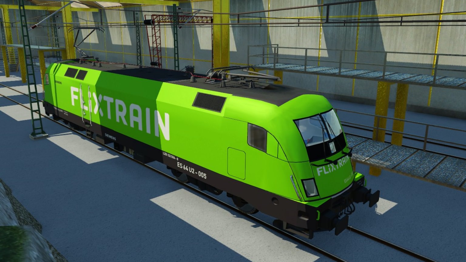 Flixtrain Lok Taurus (Siemens ES64 U2)