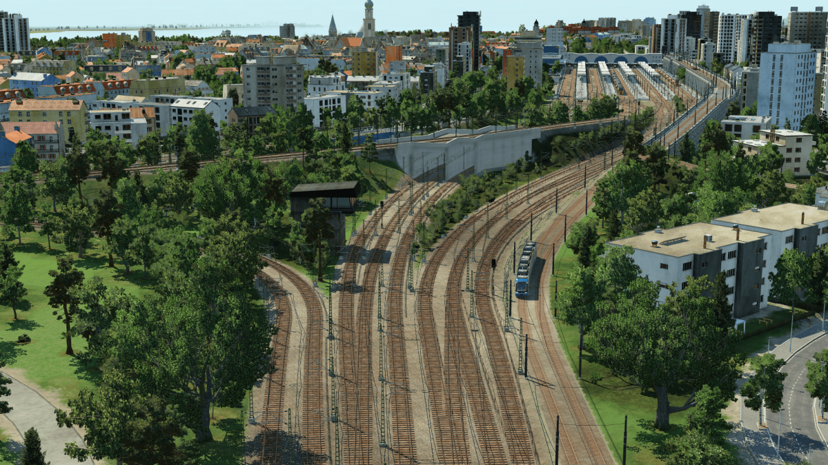 Bahnhofseinfahrt Slotendal