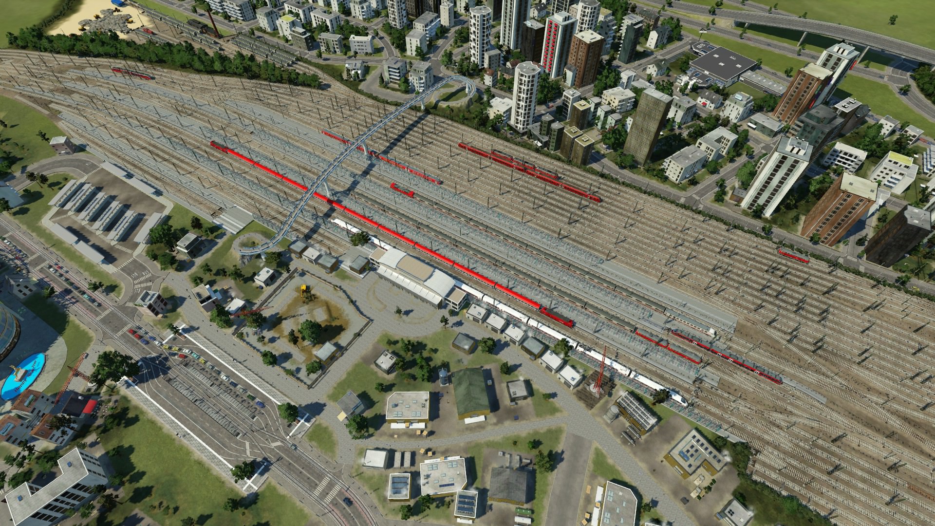 Nachbau von Ulm Hbf