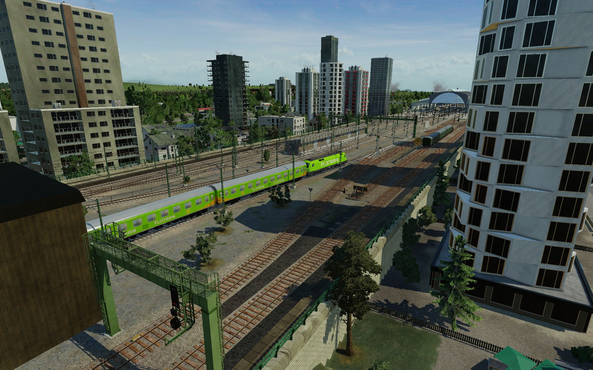 Flixtrain - Einfahrt Bad Gandersheim