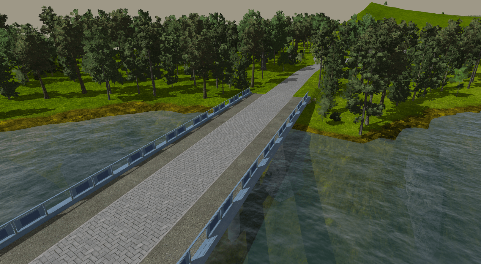 Good use of my walkway mod - Park