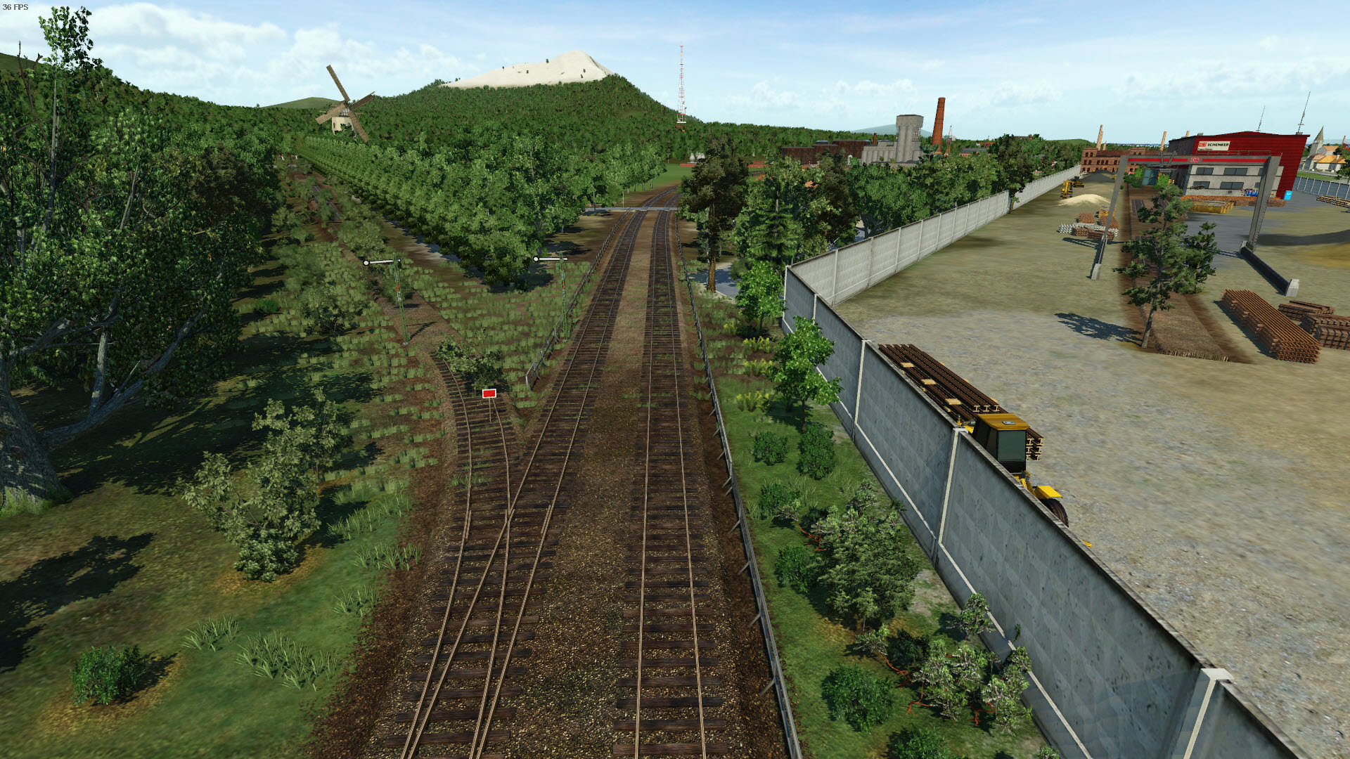 Stillgelegte Strecke bei Baruth/Mark (WIP)
