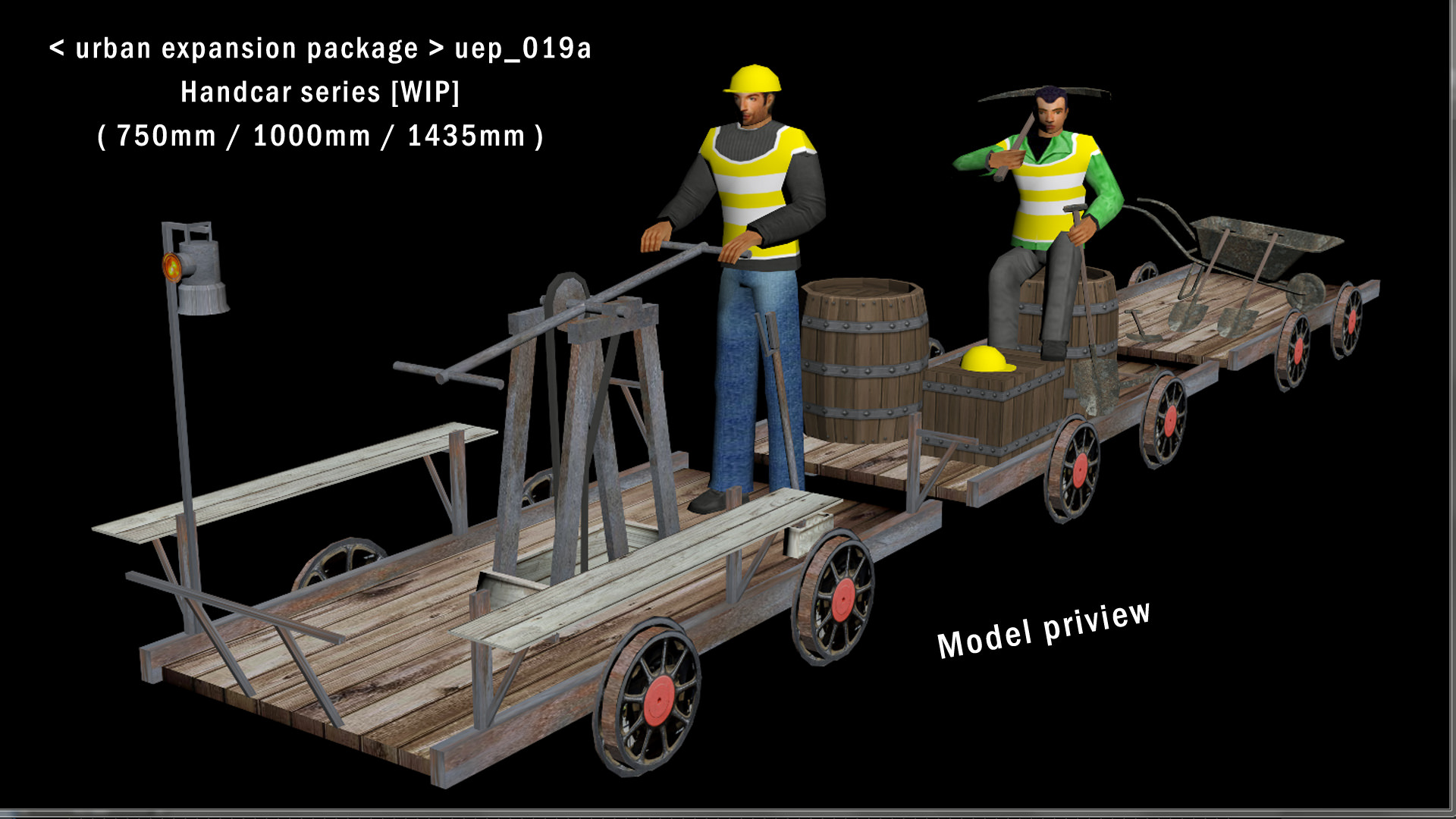 [WIP] - ​Handcar series
