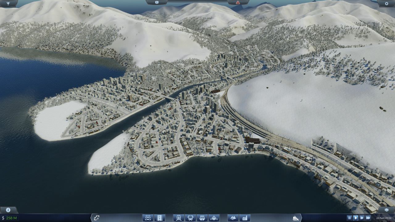 Snowy Mega City