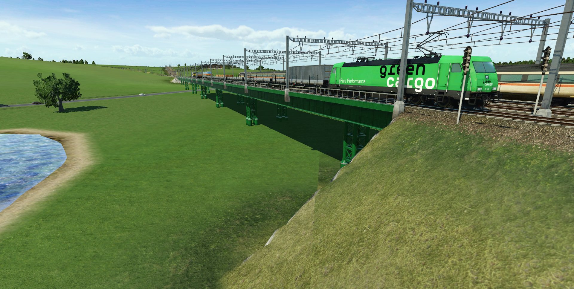 Green Cargo Re with mixed freight