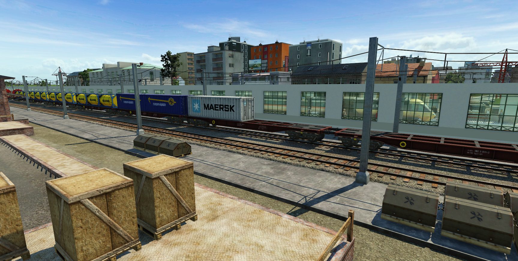 Maersk Container arrives