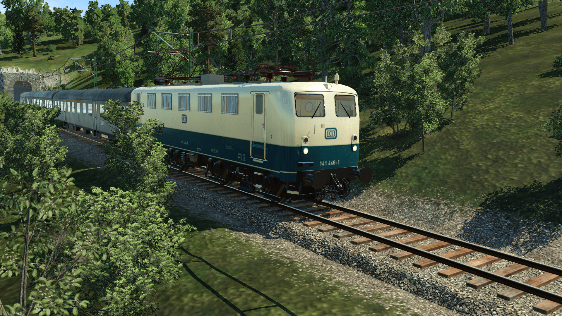RB 2129 auf freier Strecke