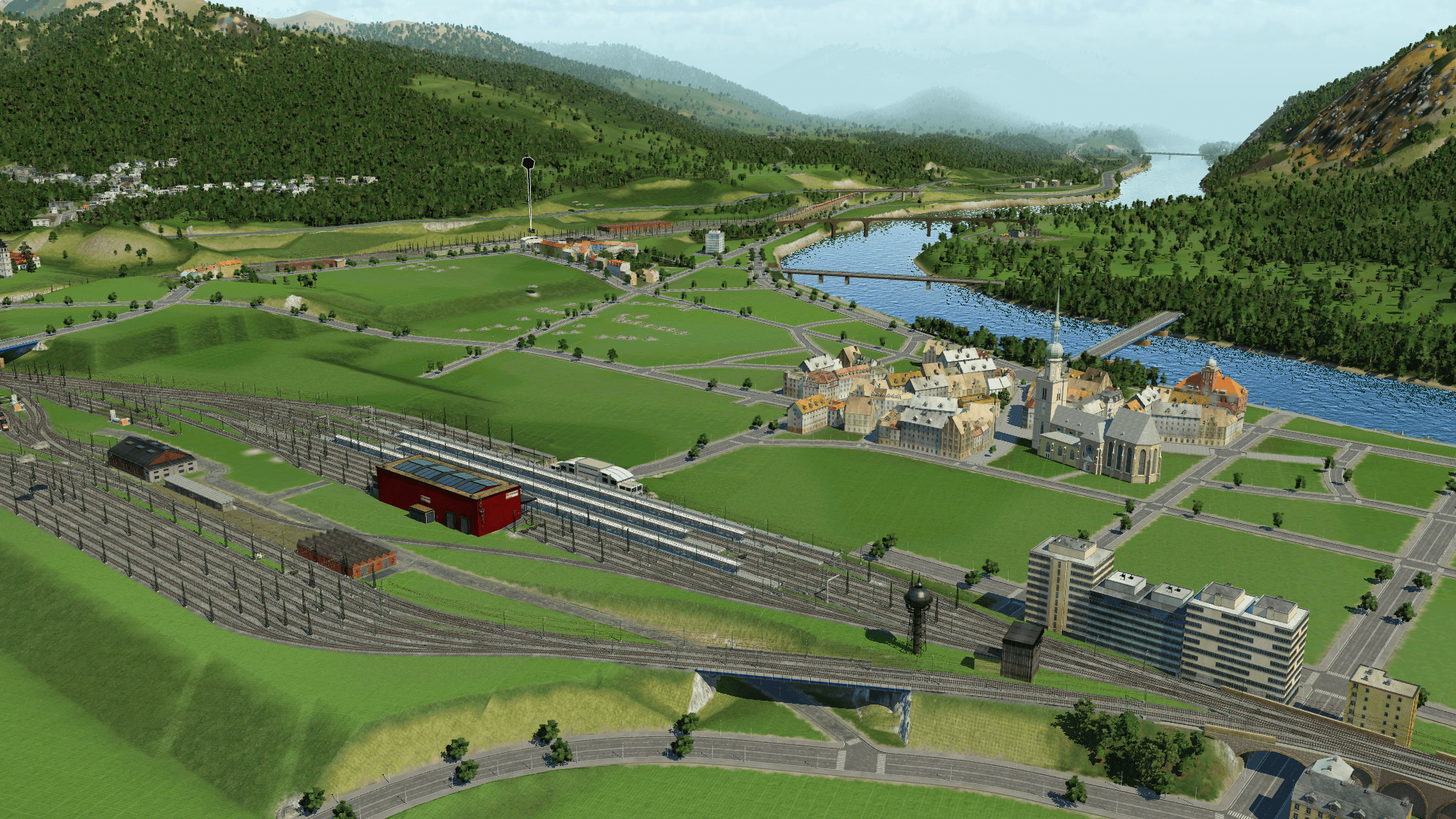 The new city in preparation