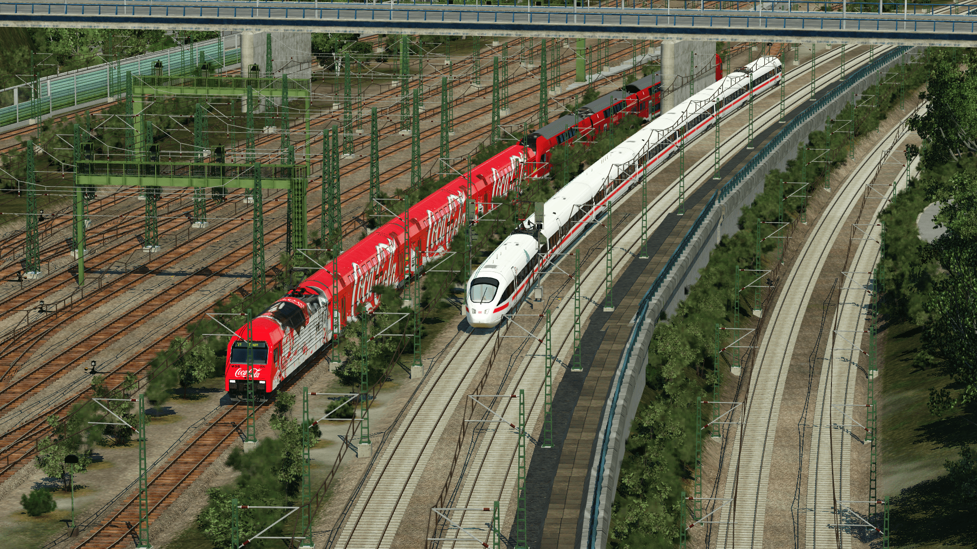Einfahrt ICE 1007