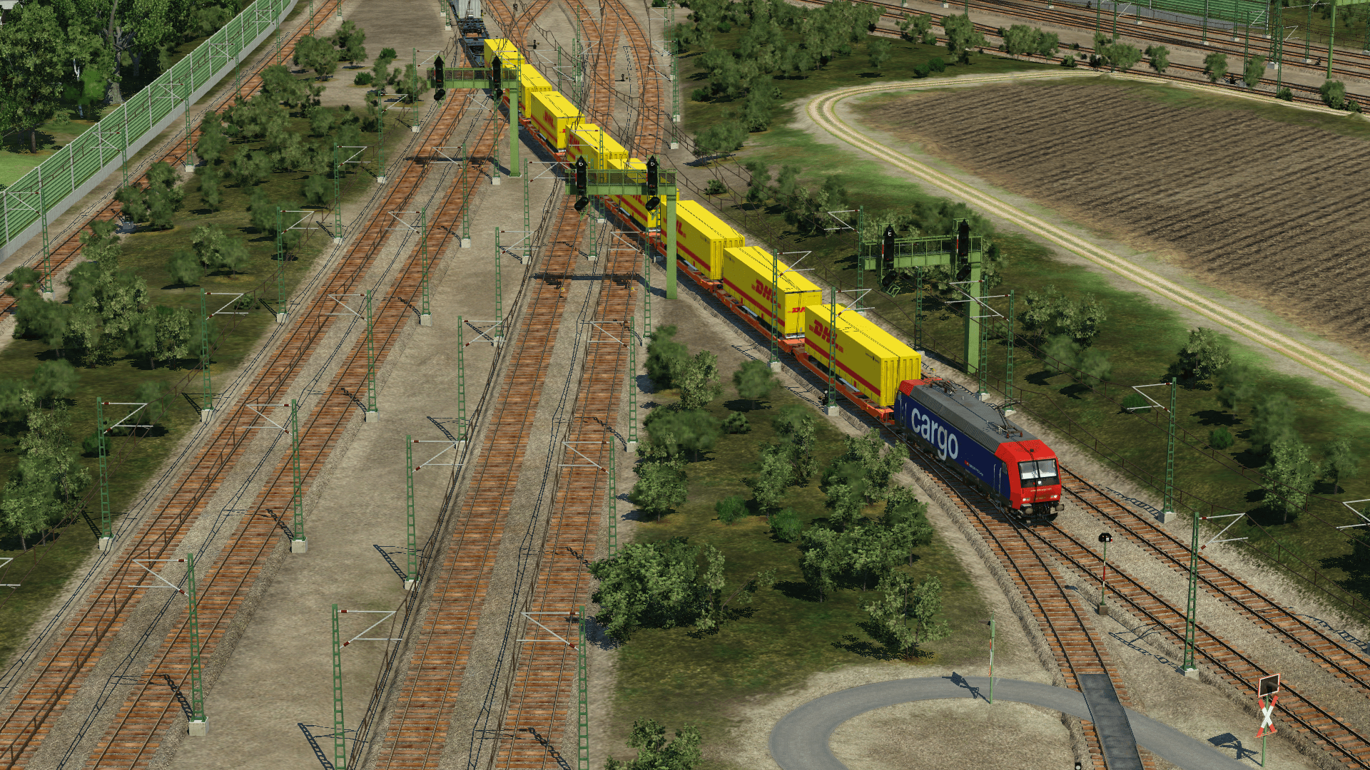 Cargo-Dienst bei Königsbrunn