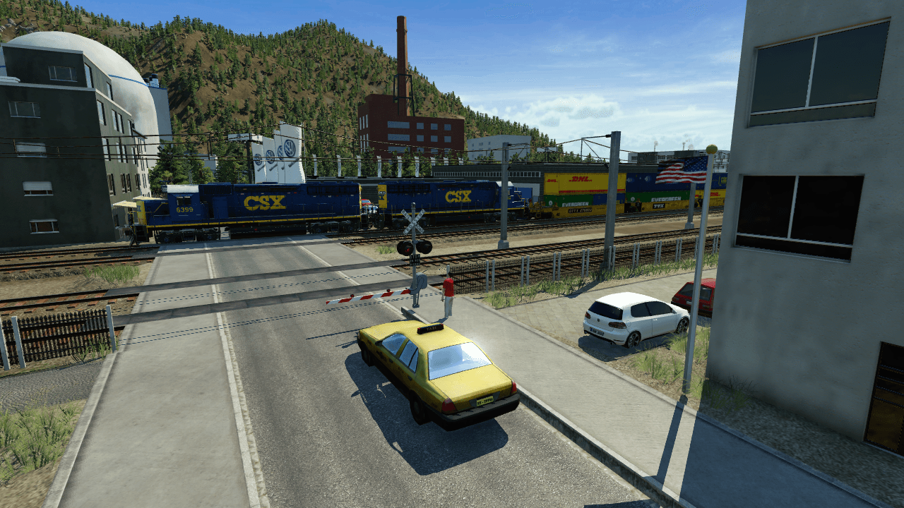 Railcrossing schnappschuss