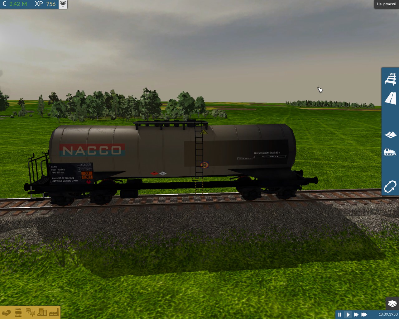 Kessel Waggon NACCO