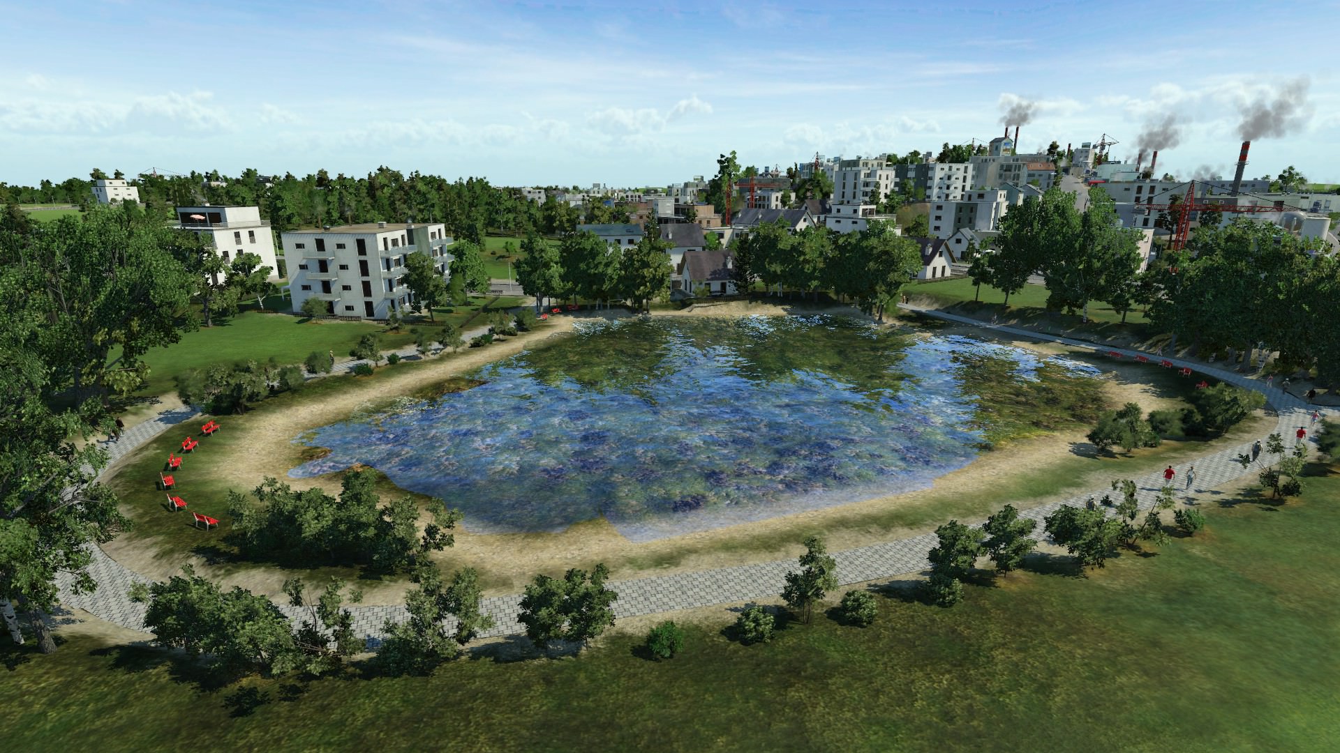 Ein Naturschutzpark in der Stadt