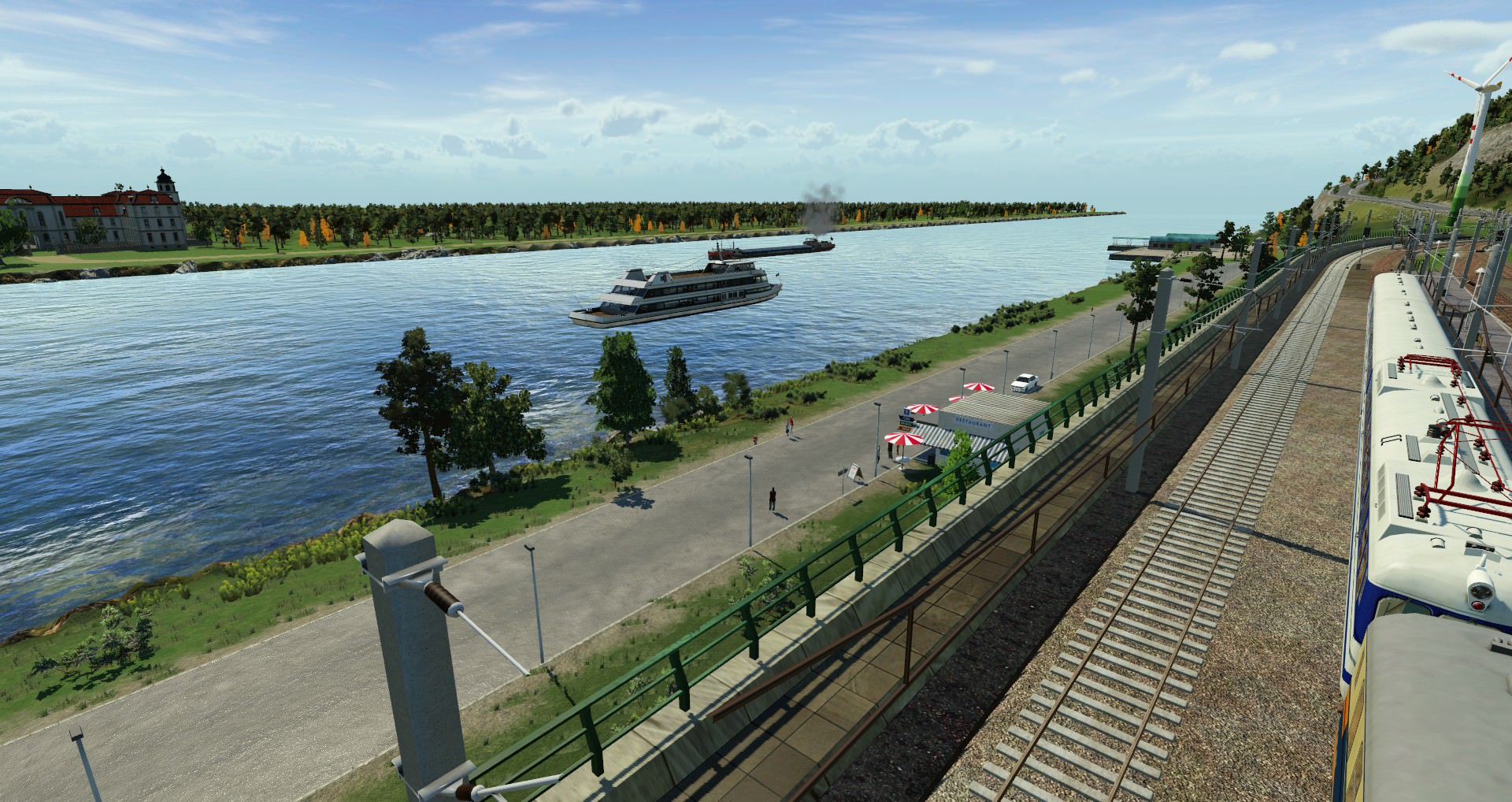 An der Donaupromenade