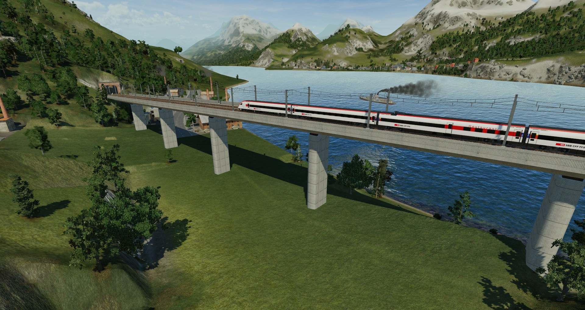 ICN Richtung Lugano